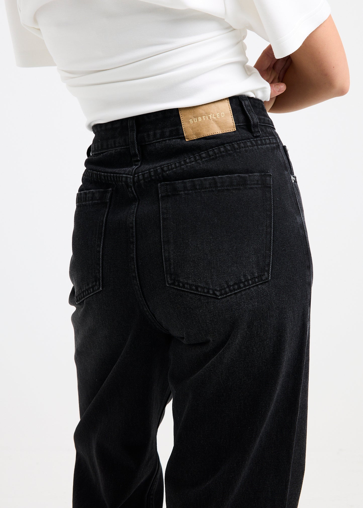 Tayla High Straight Denim Jeans