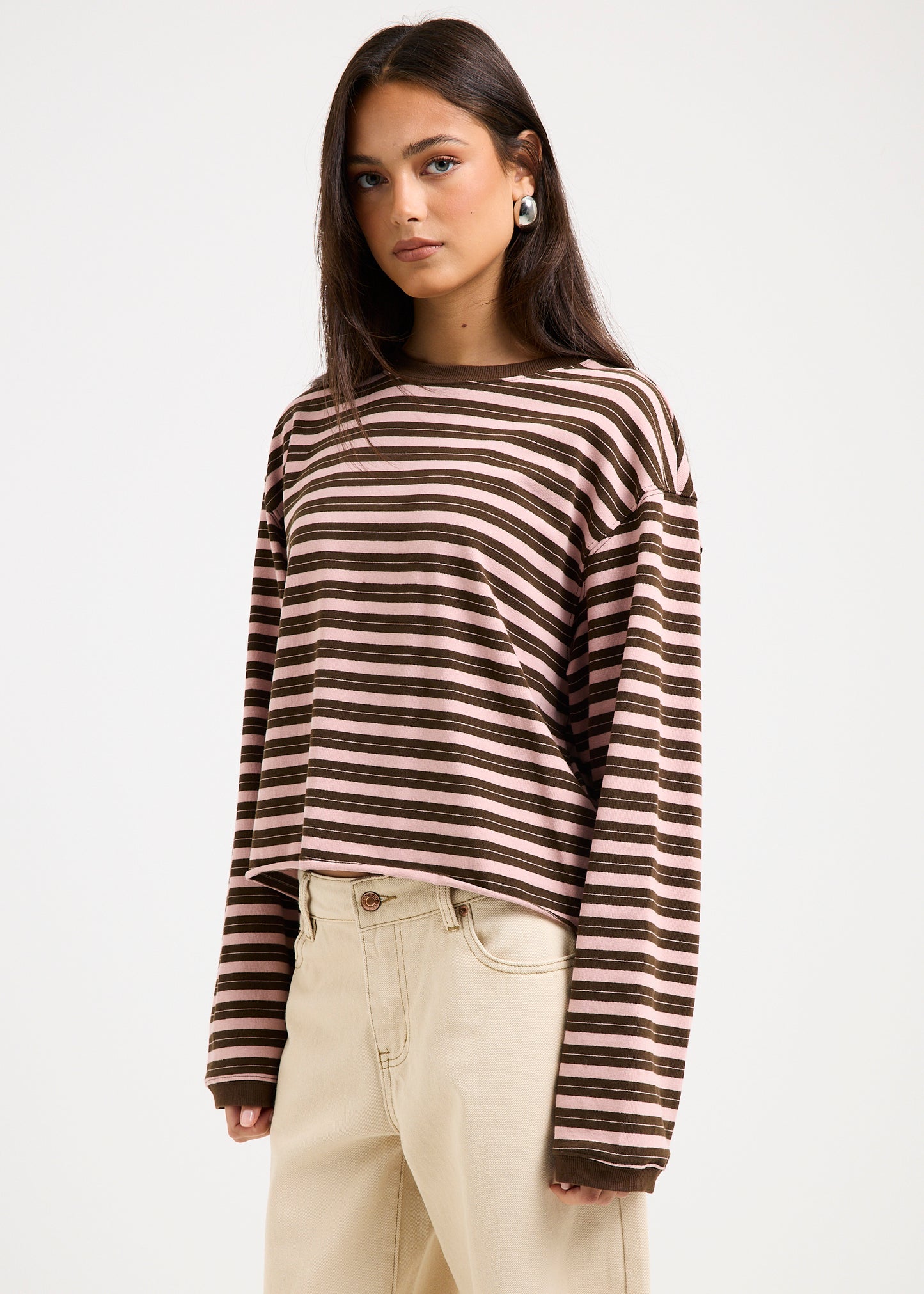 Long Sleeve Stripe Top