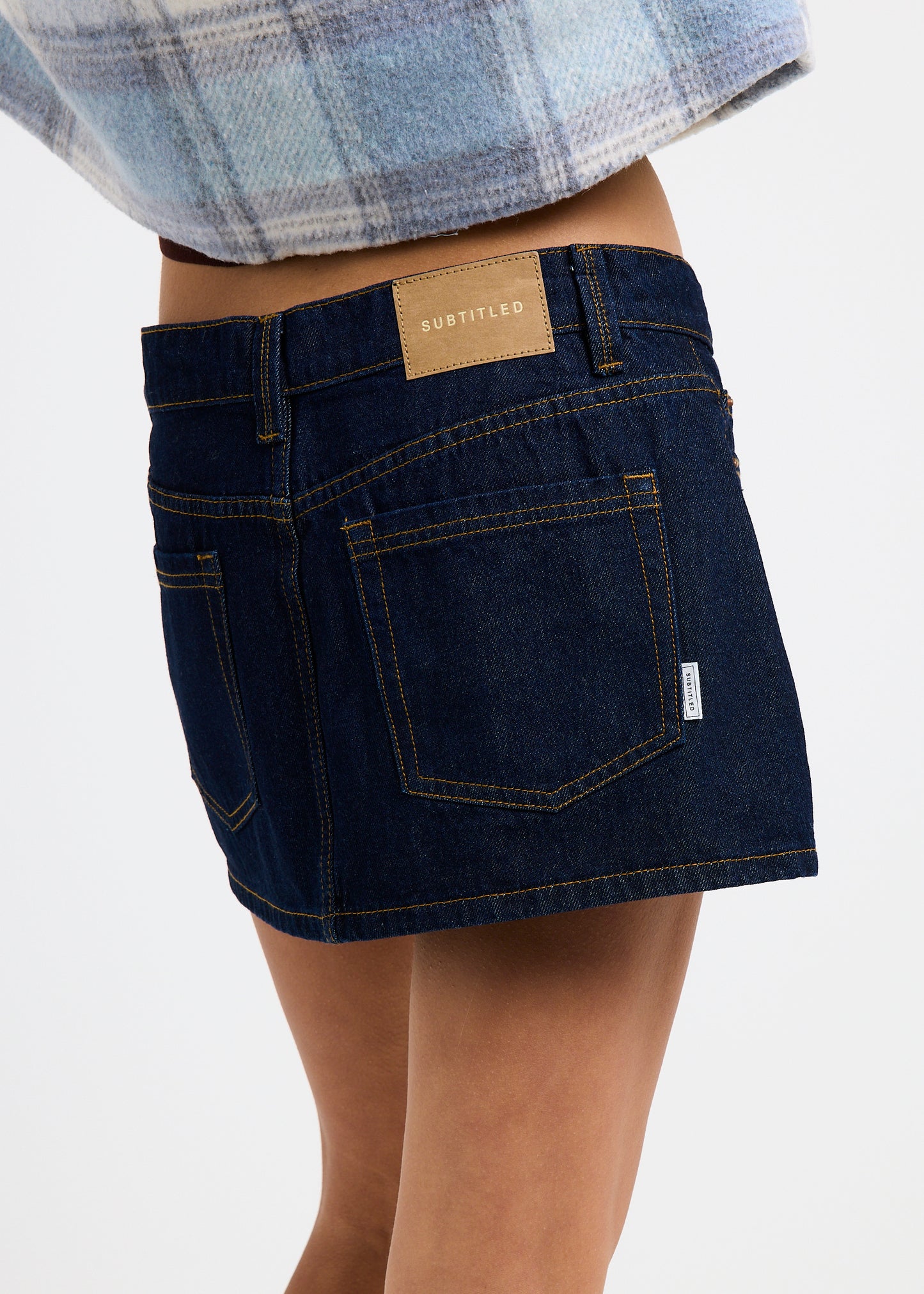 Tide Low Rise Mini Skirt