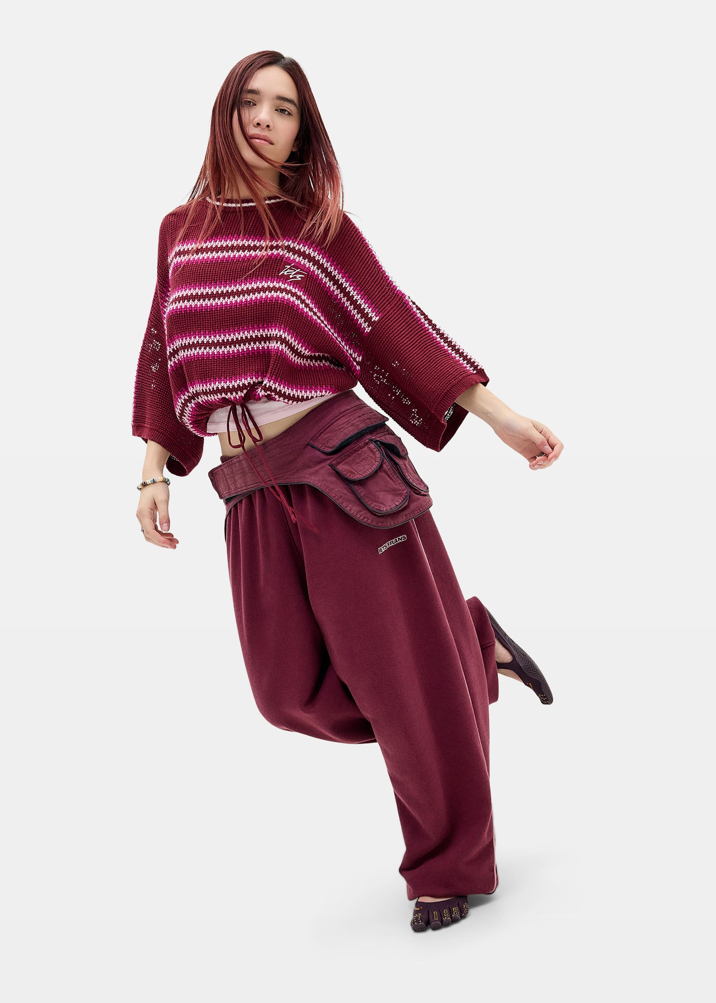 Harri Wide Leg Jogger Pants