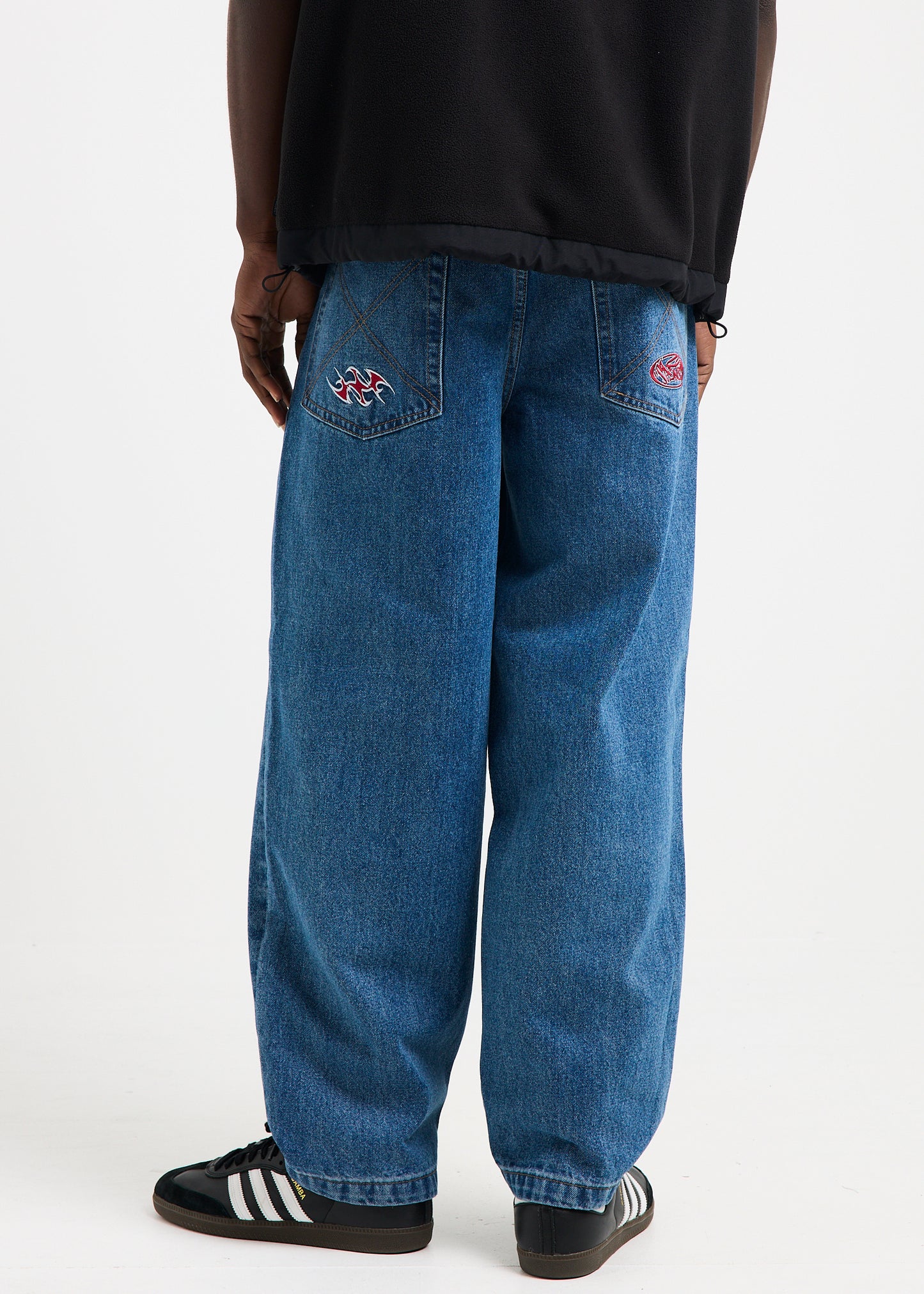 Strands Baggy Denim Jeans