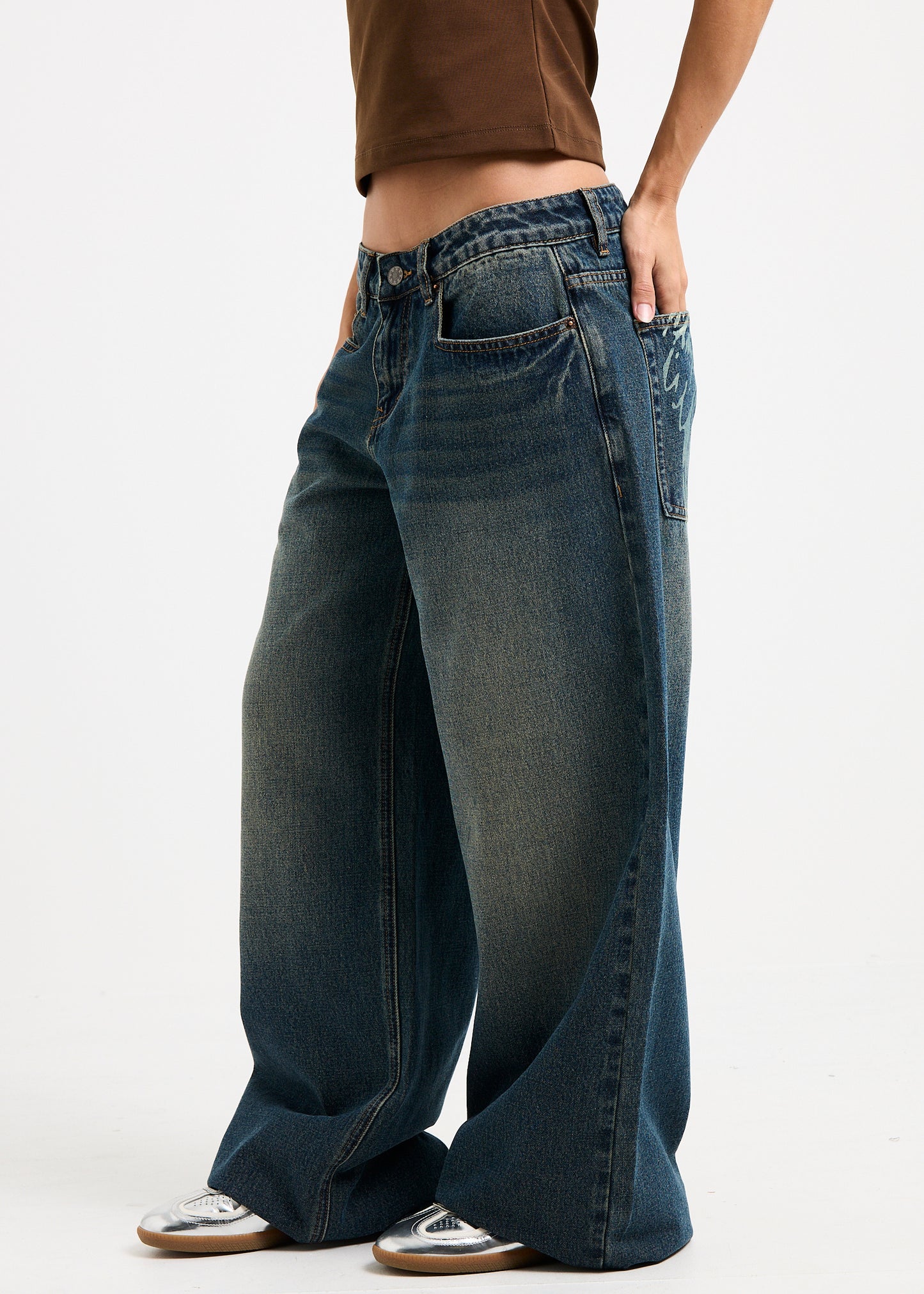 Elektra Relaxed Angel Denim Jeans