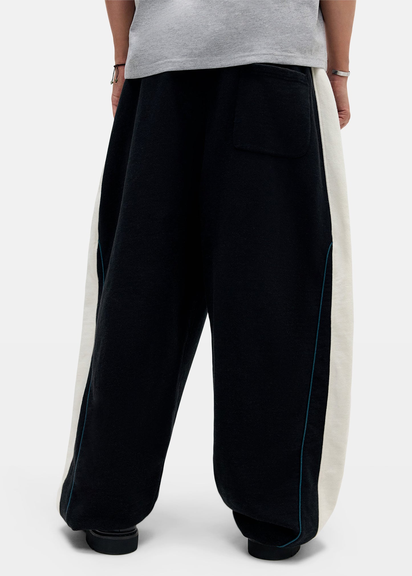 PANELLED HARRI BAGGY JOGGERS
