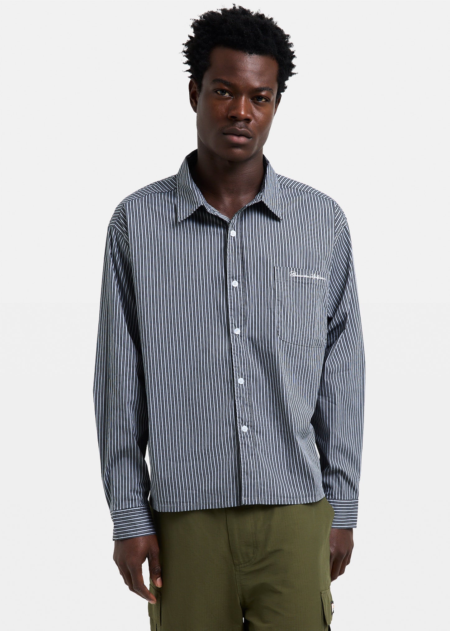 Miami Striped Long Sleeve Shirt