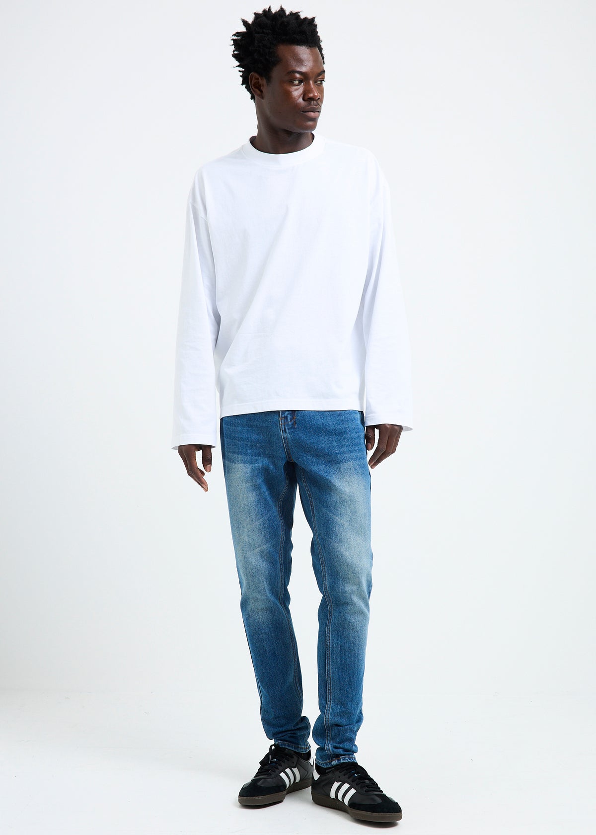 City Riot Denim Jeans FADED BLUE