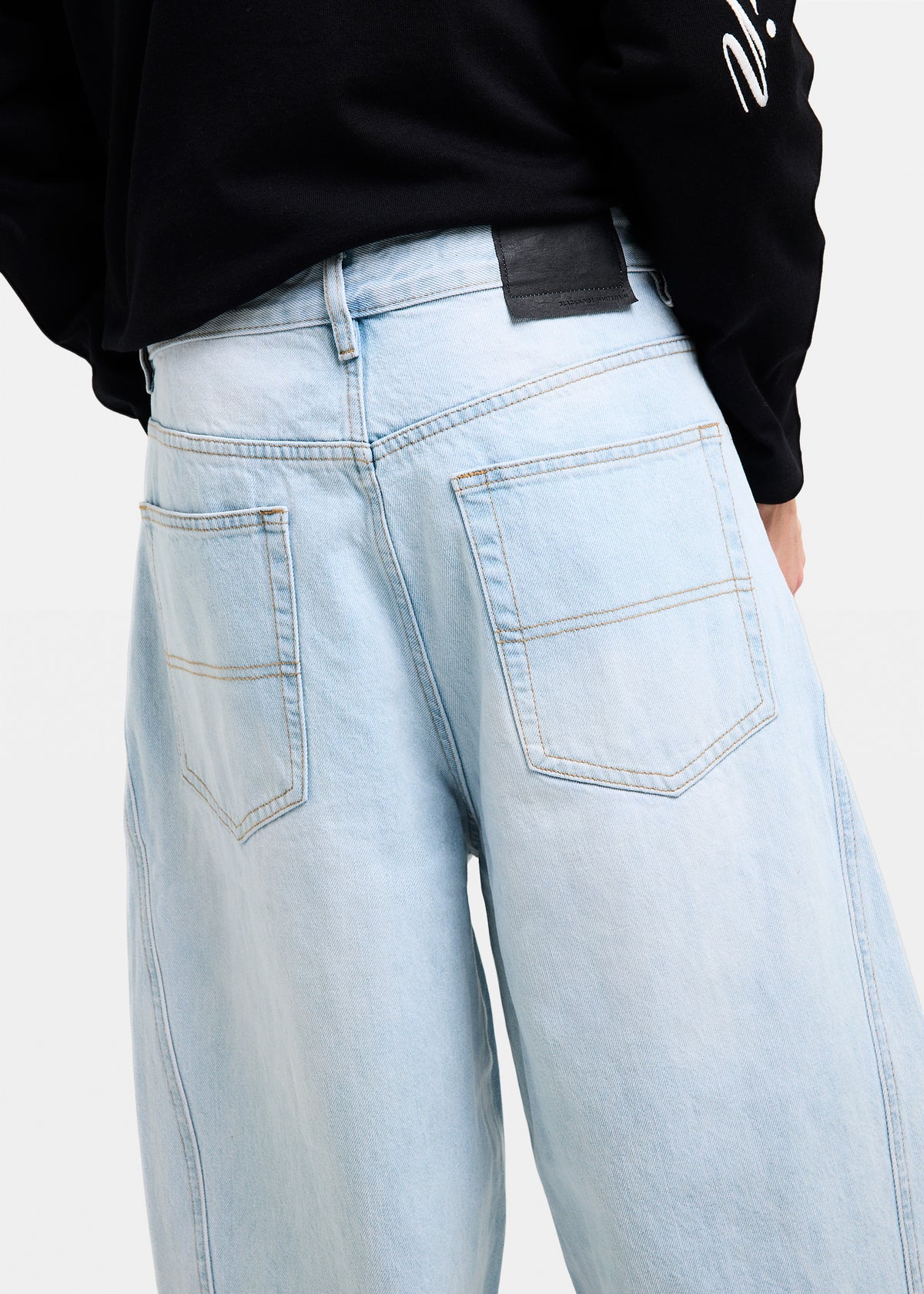 Disrupt Baggy Denim Jeans LIGHT BLUE