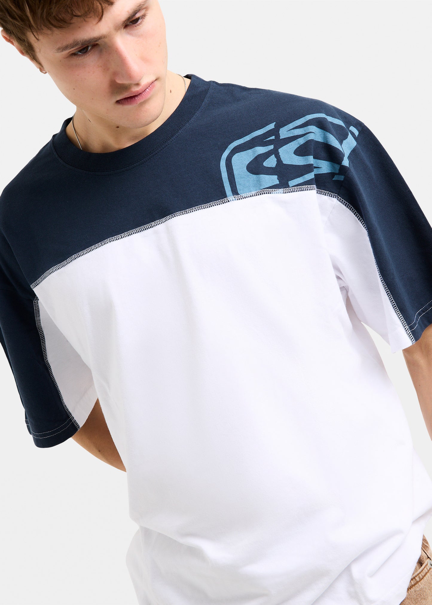 ARCHIVE THRASHED PANEL TEE