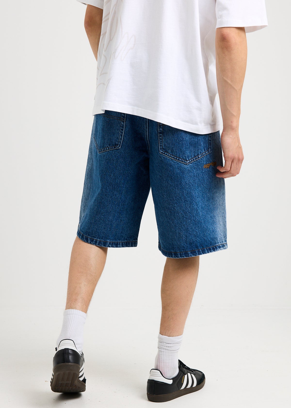 Slide Jorts BLUE
