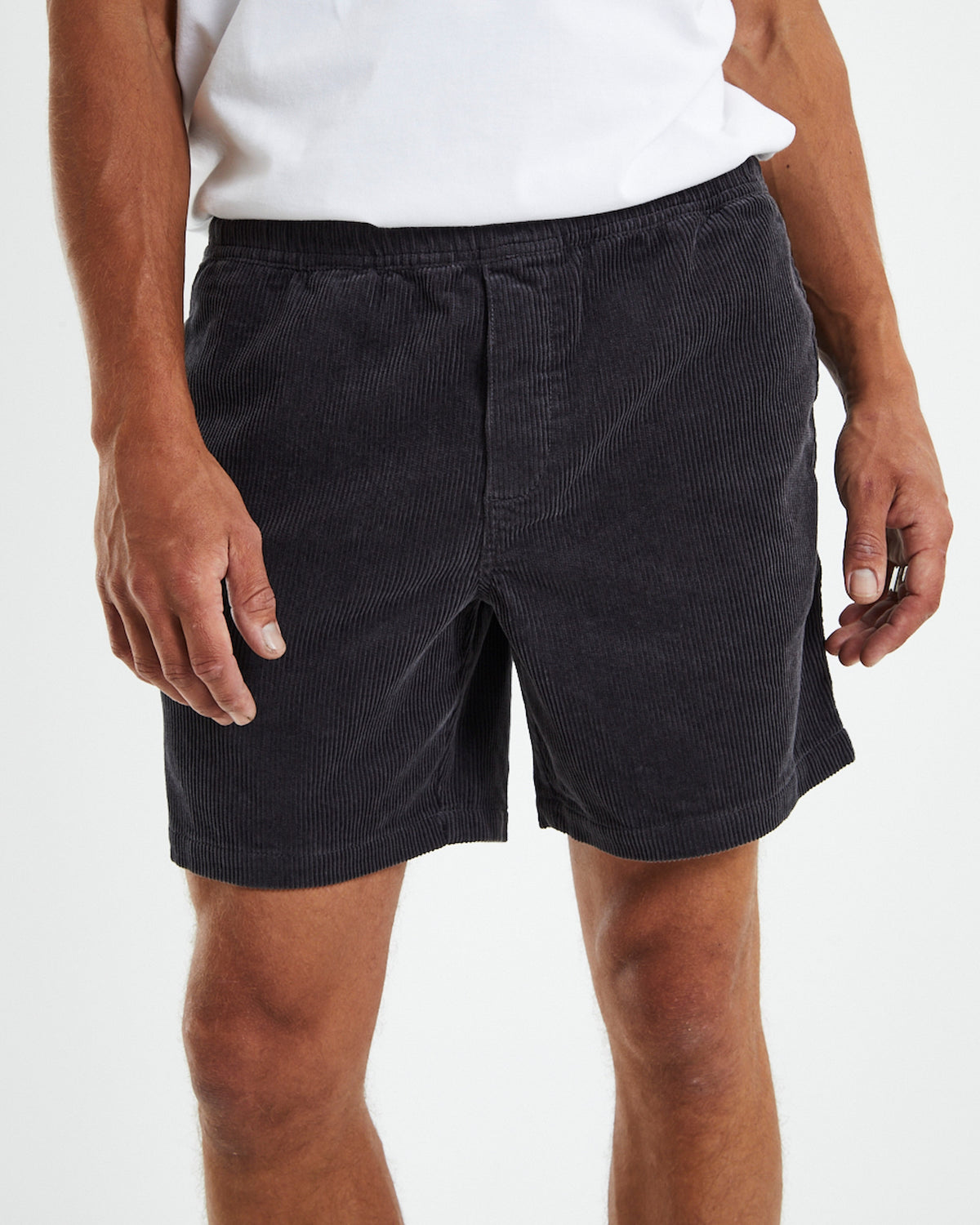 Bedford Cord Shorts CHARCOAL