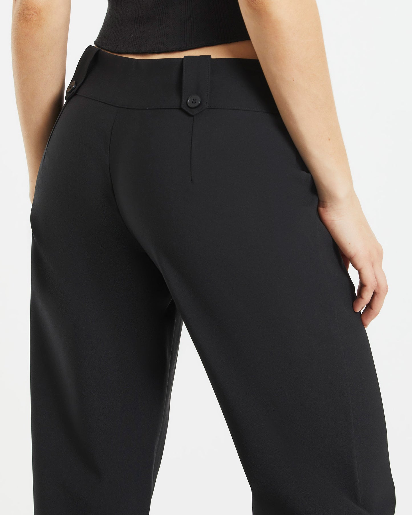 Jaylee Low Rise Seam Front Pants