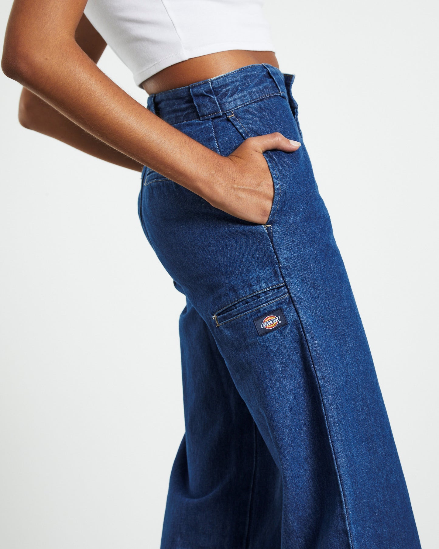852 Loose Fit Jeans Stonewashed Indigo Blue