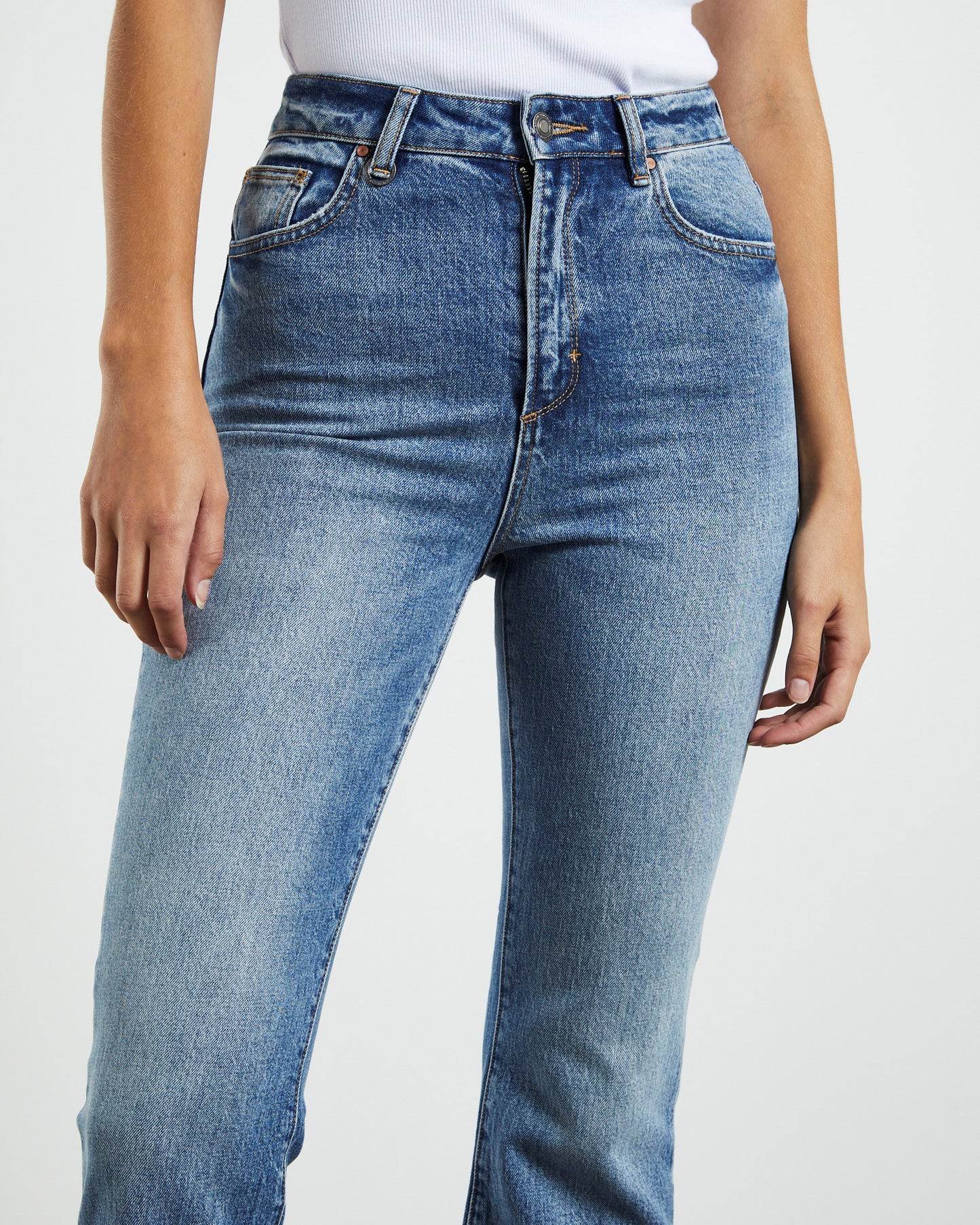 Debbie Bootcut Jeans Atmosphere Blue