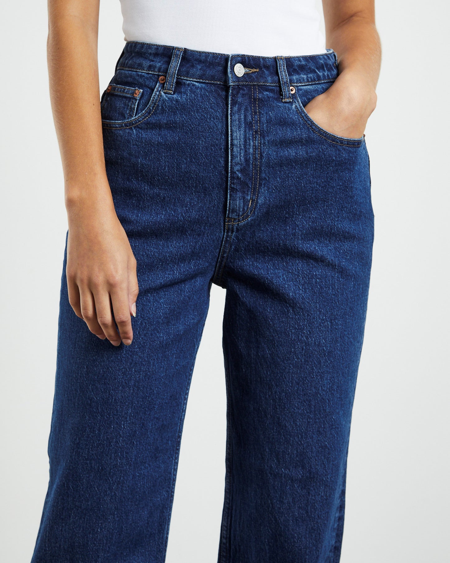High Baggy Jeans Missy Blue