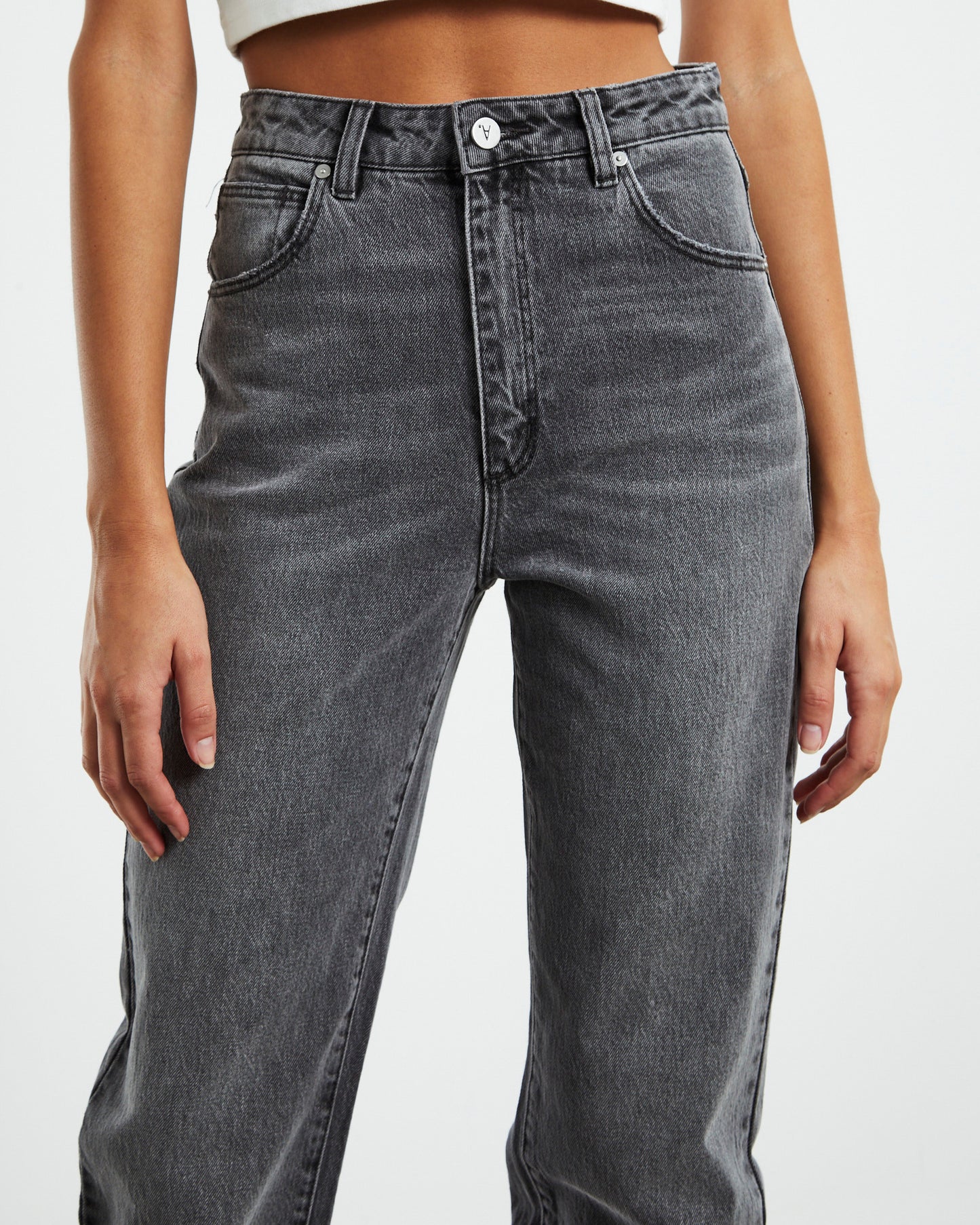 A 94 High Straight Jeans Brooklyn Black