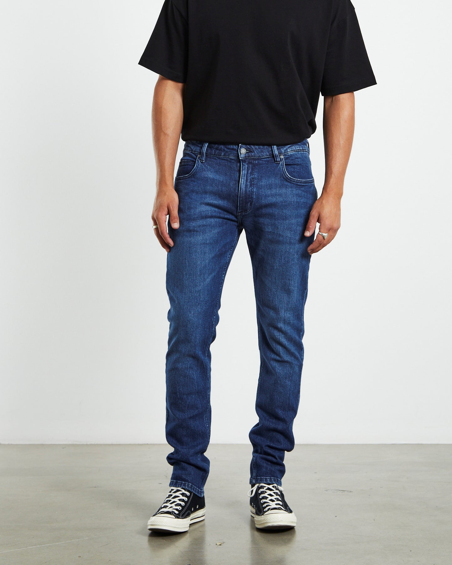 Tim Slim Denim Jeans Organic Worn