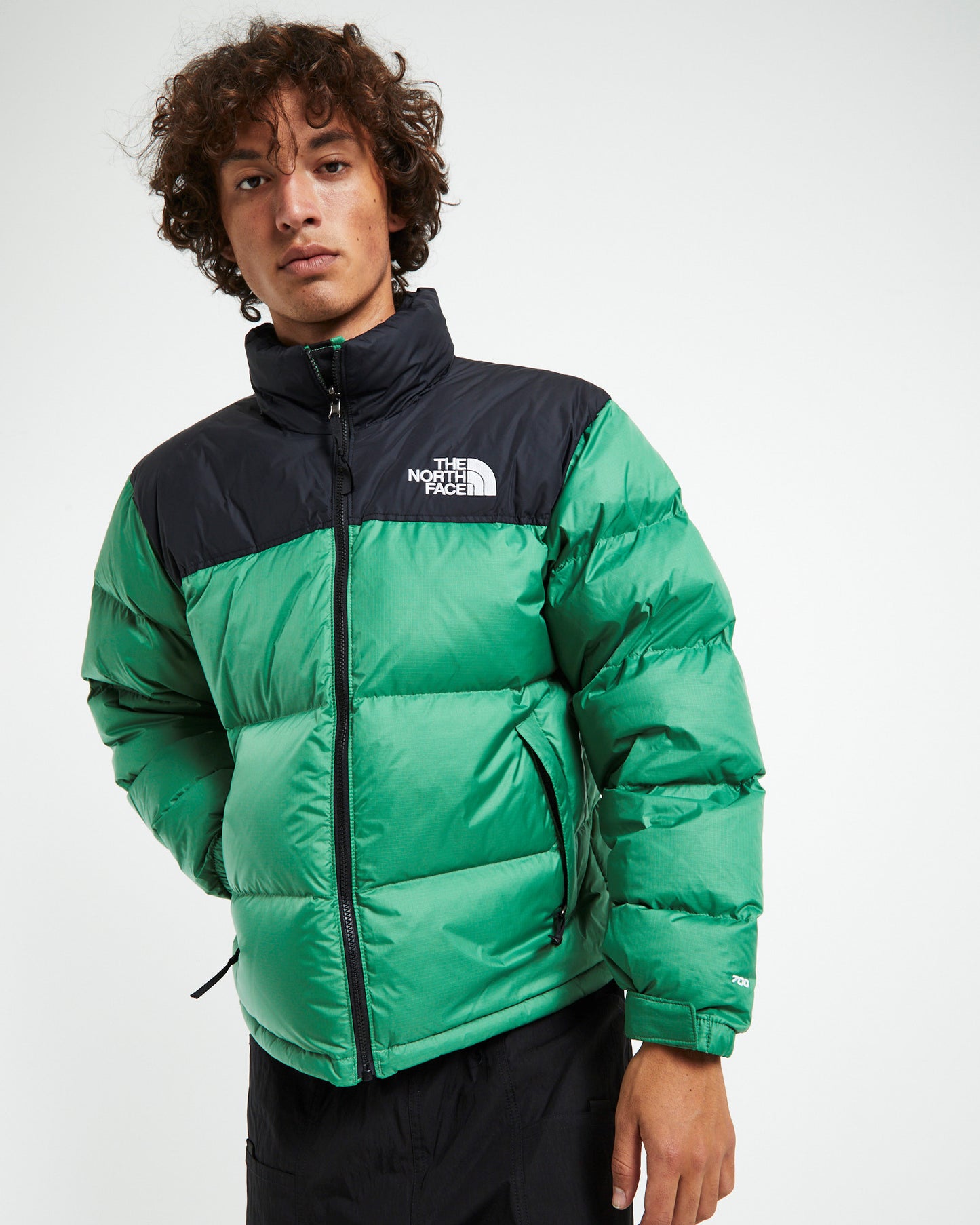 M96 Retro Nuptse Jacket Deep Grass Green