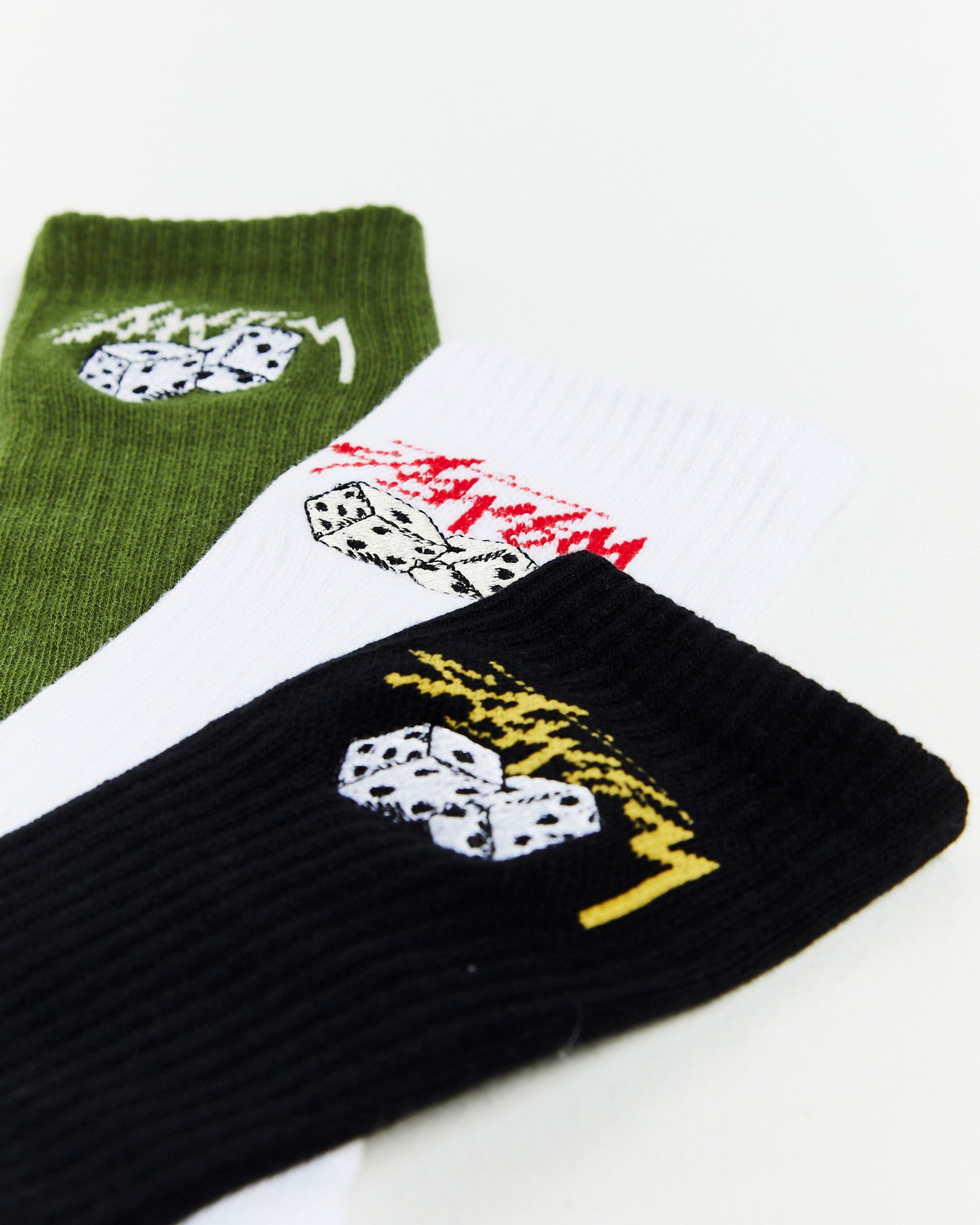 Roll The Dice Socks 3 Pack Multi
