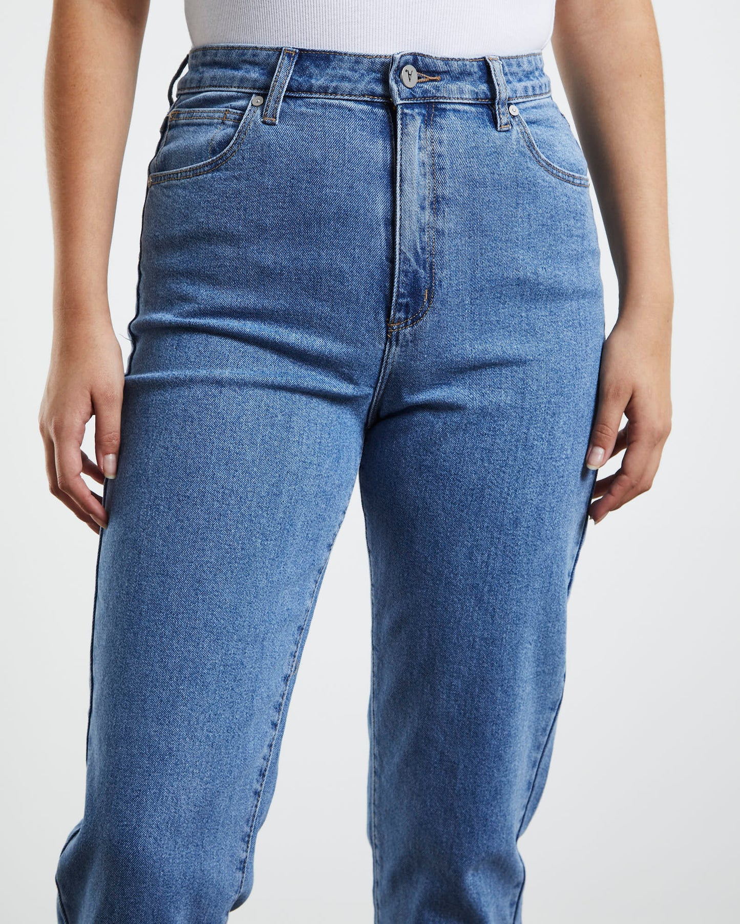 A 94 High Slim Denim Jeans Georgia