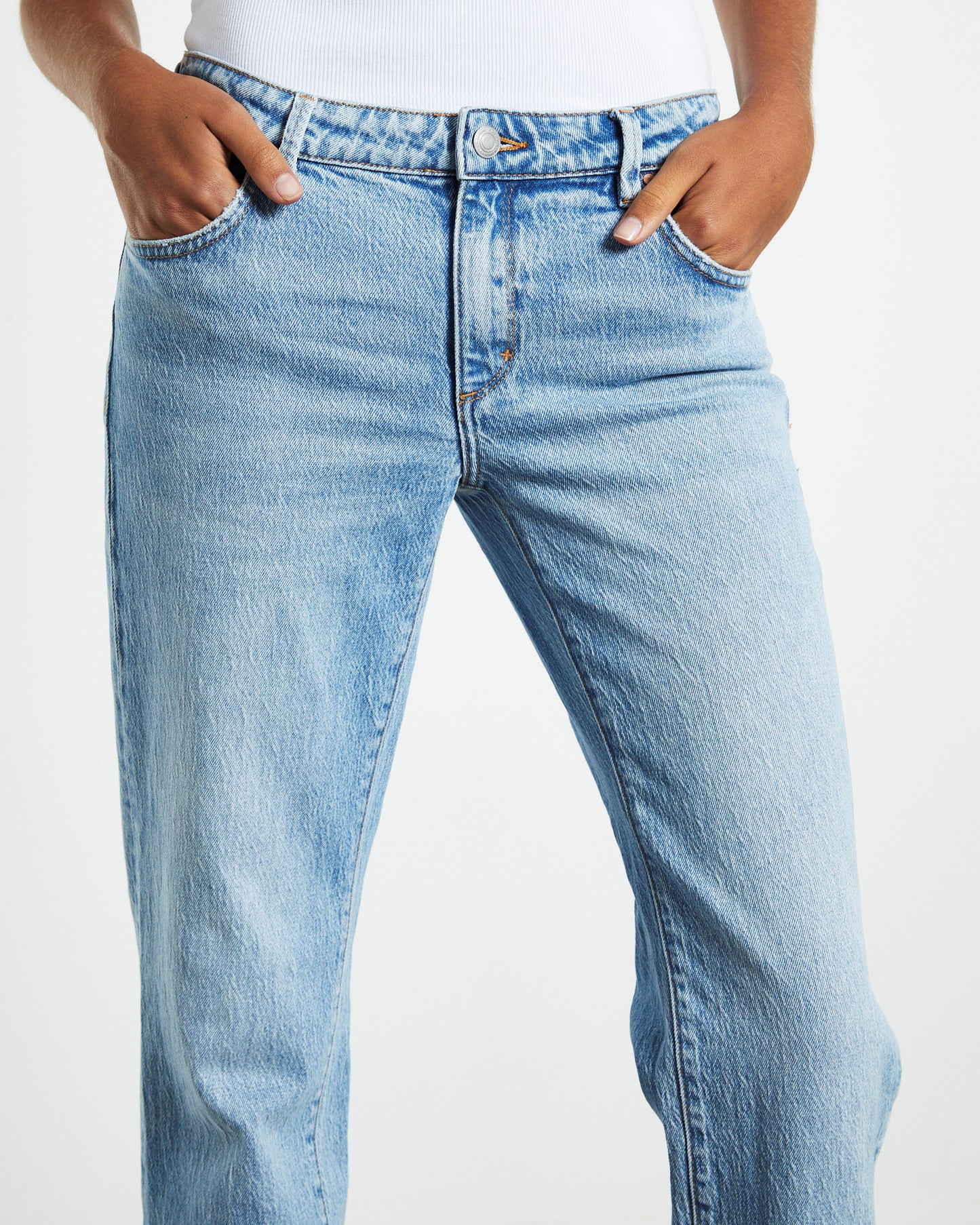 Mia Low Rise Straight Denim Jeans Jemima