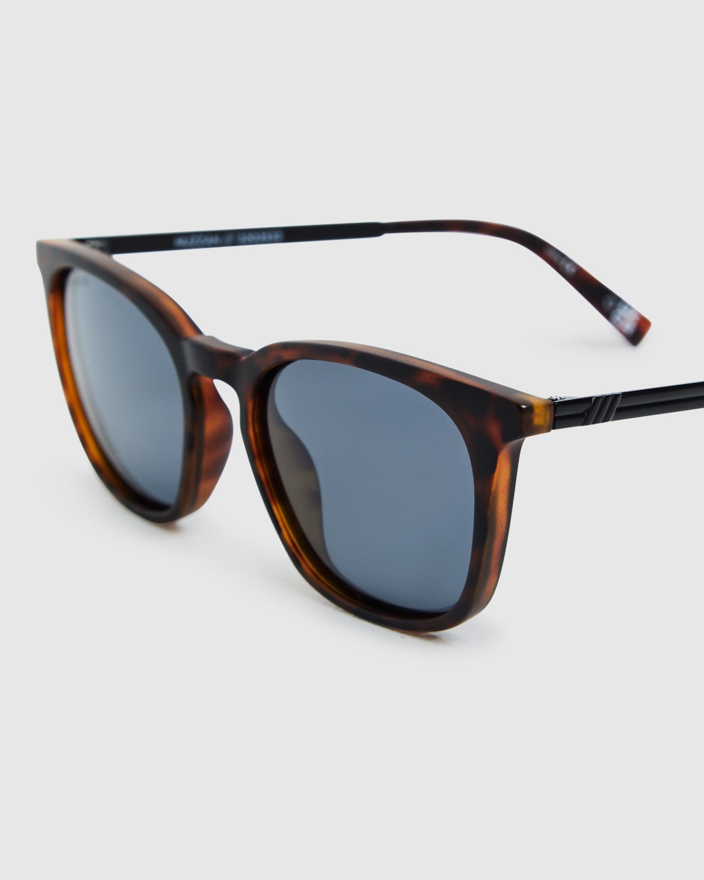 Huzzah Sunglasses Matte Tort/Smoke Mono Polarised