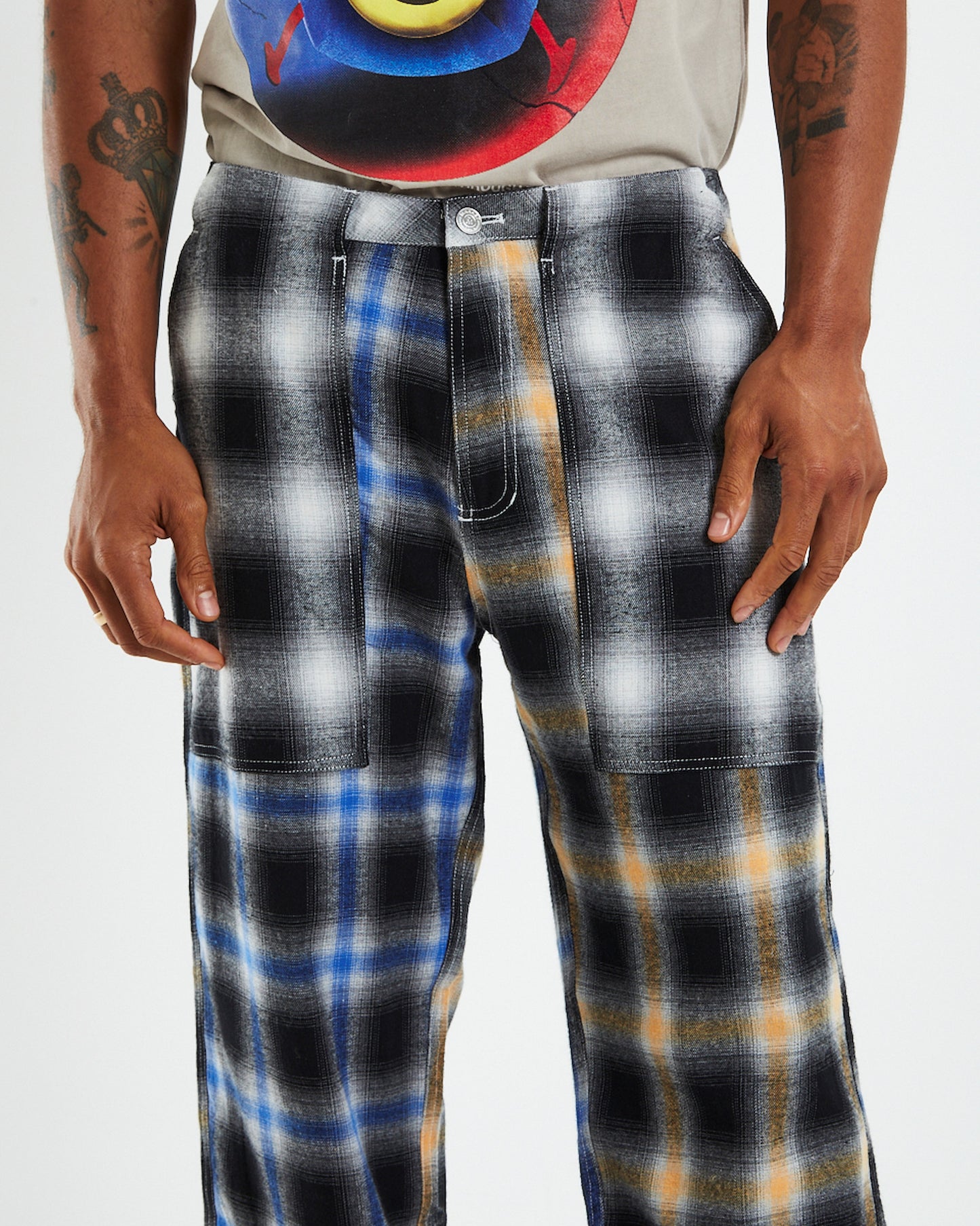 Nelson Pants Plaid Multi