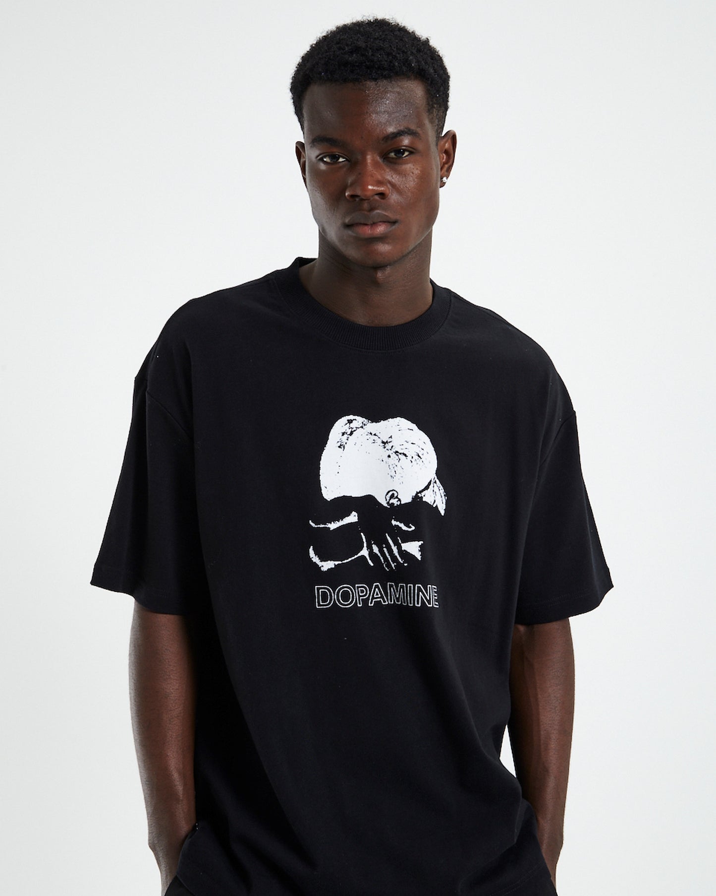 Dopamine Short Sleeve T-Shirt Black