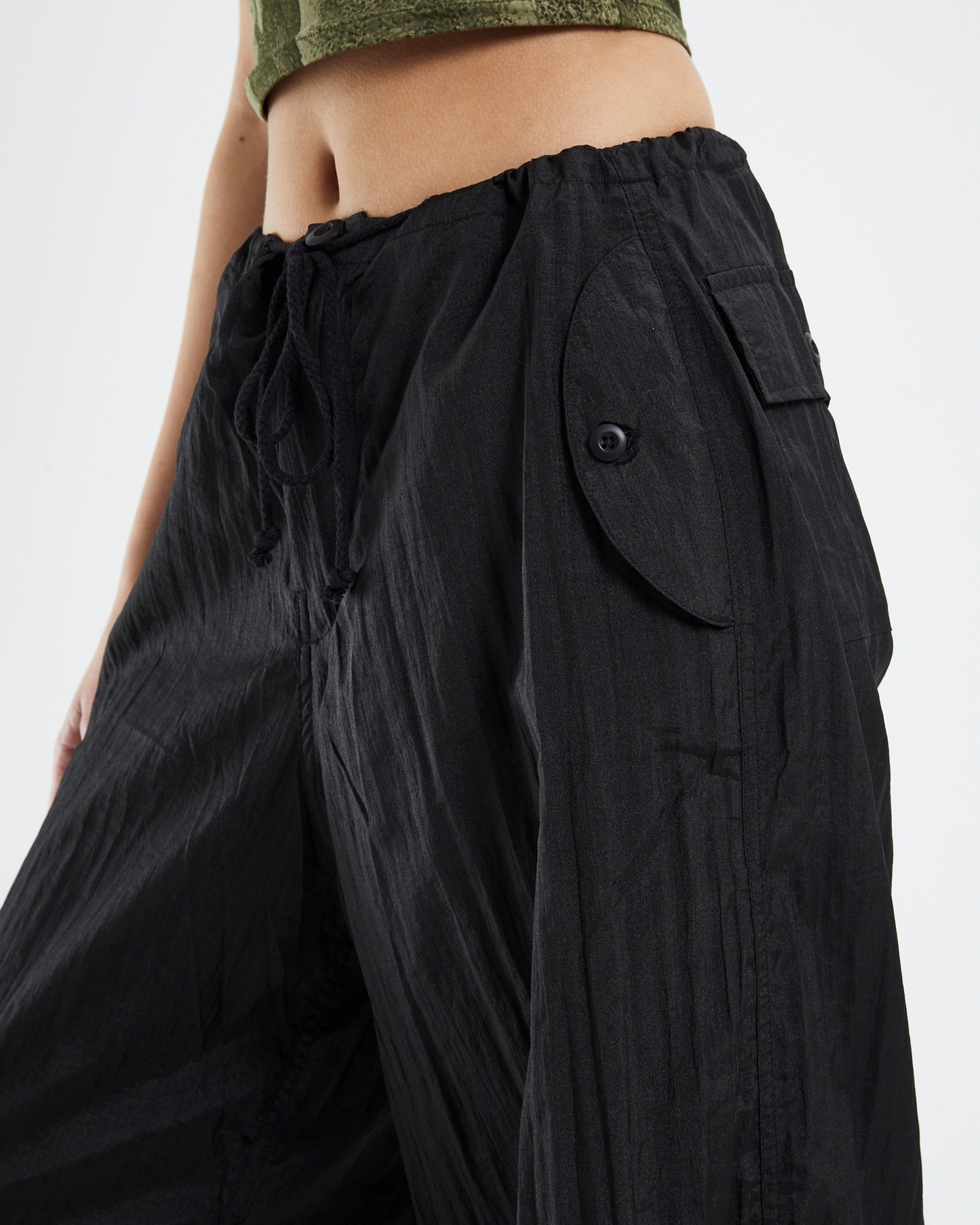 Chute Trousers Black