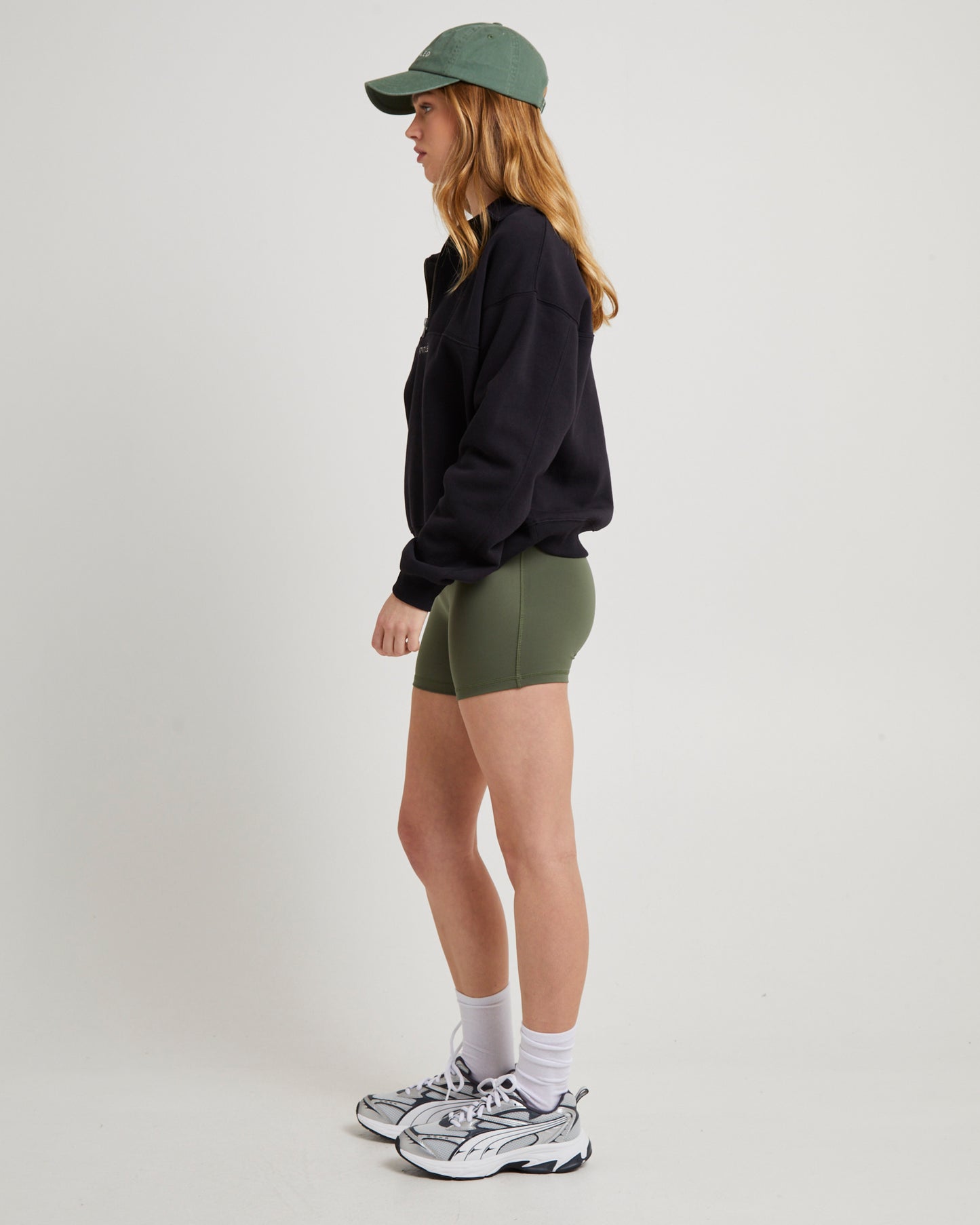 State Panelled Zip Front Fleece Almost Black