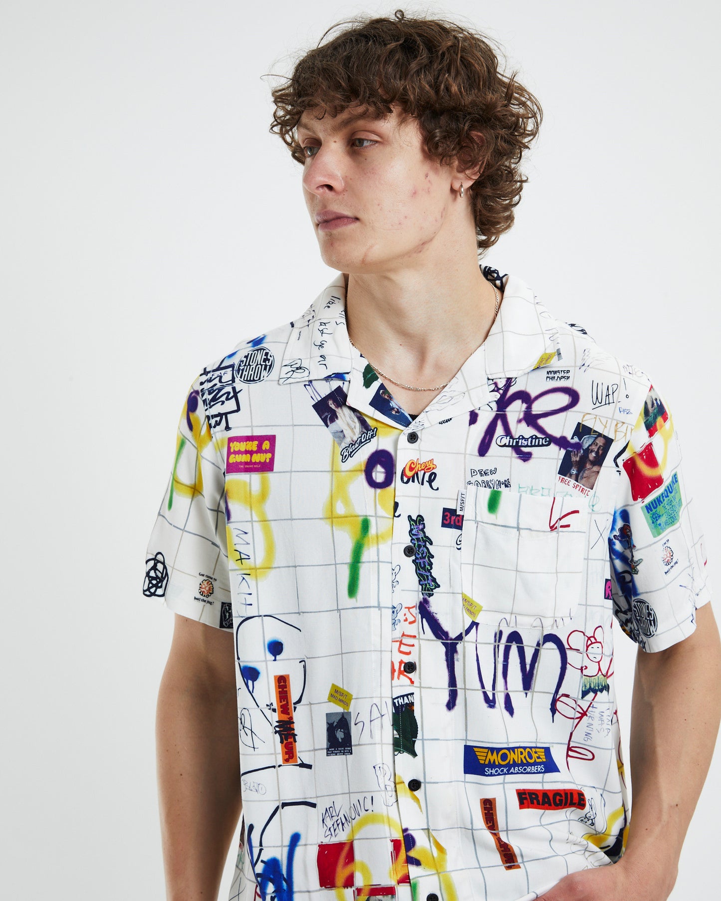 Candle Kings Short Sleeve Shirt White