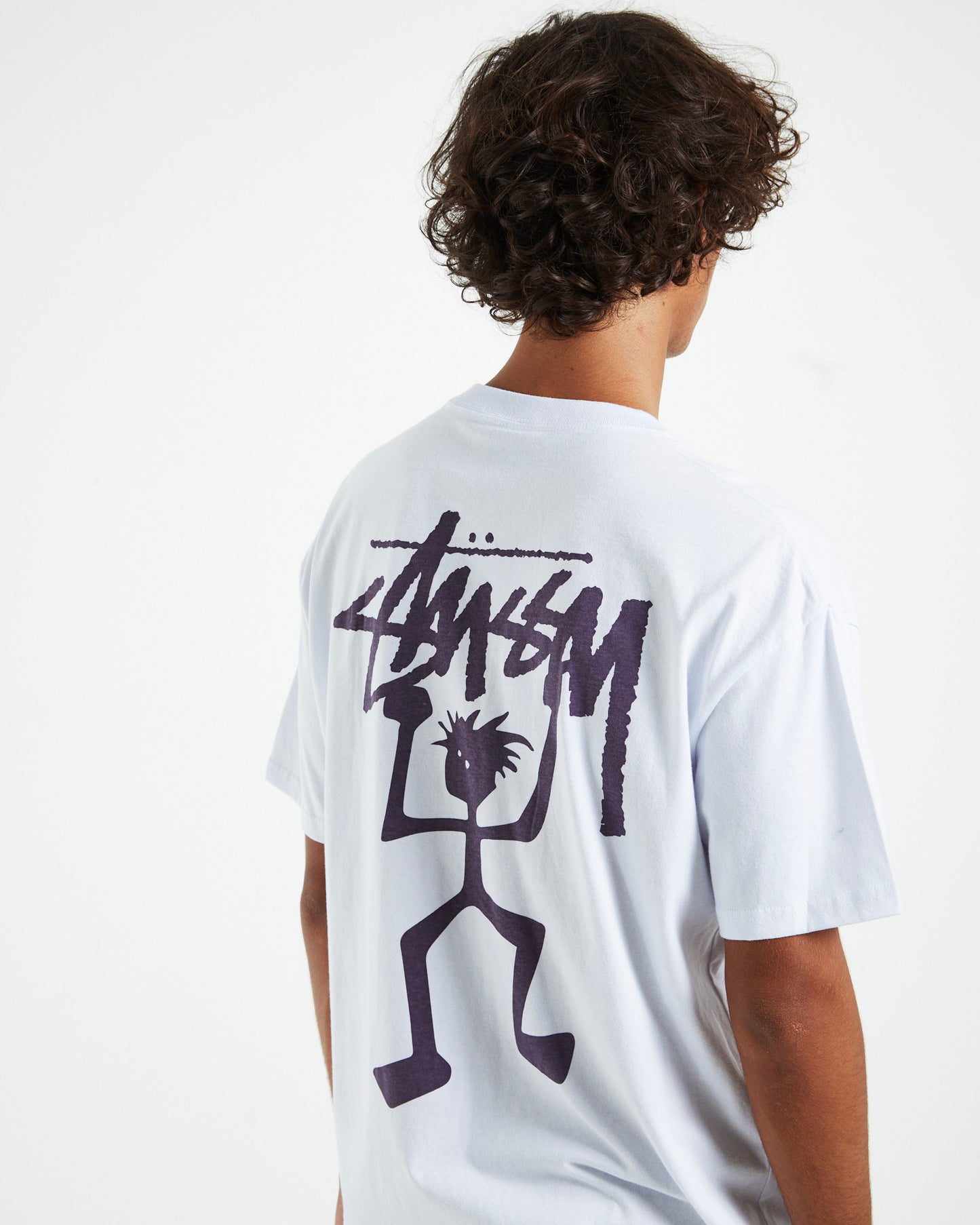 Rasta Man 50/50 Short Sleeve T-Shirt White