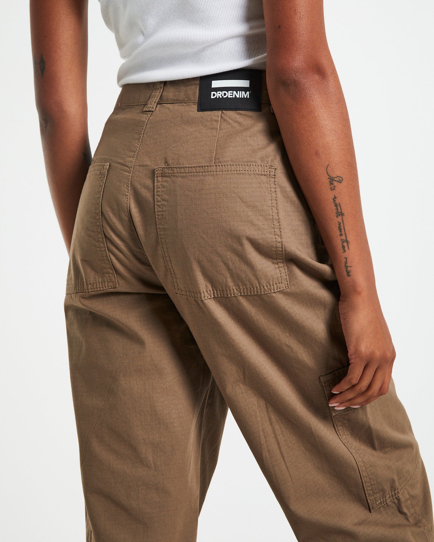Donna Cargo Pants Walnut Brown