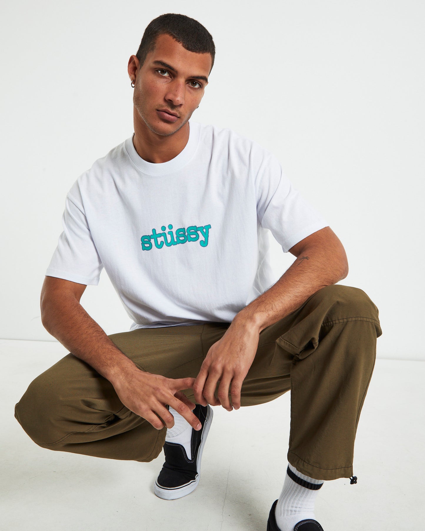 Typewriter Short Sleeve T-shirt White