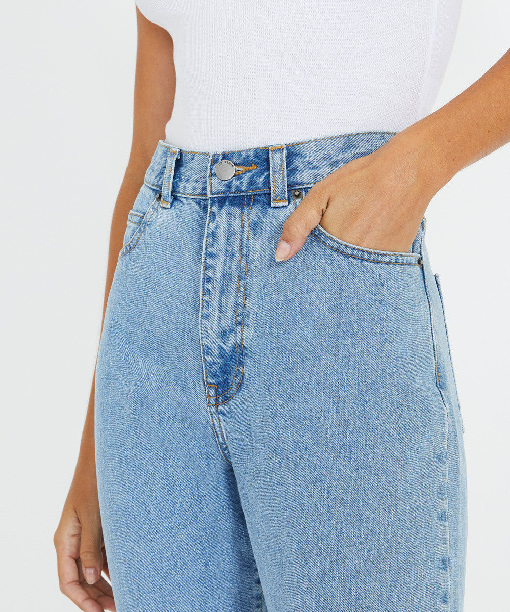 Nora Jeans Light Retro Blue