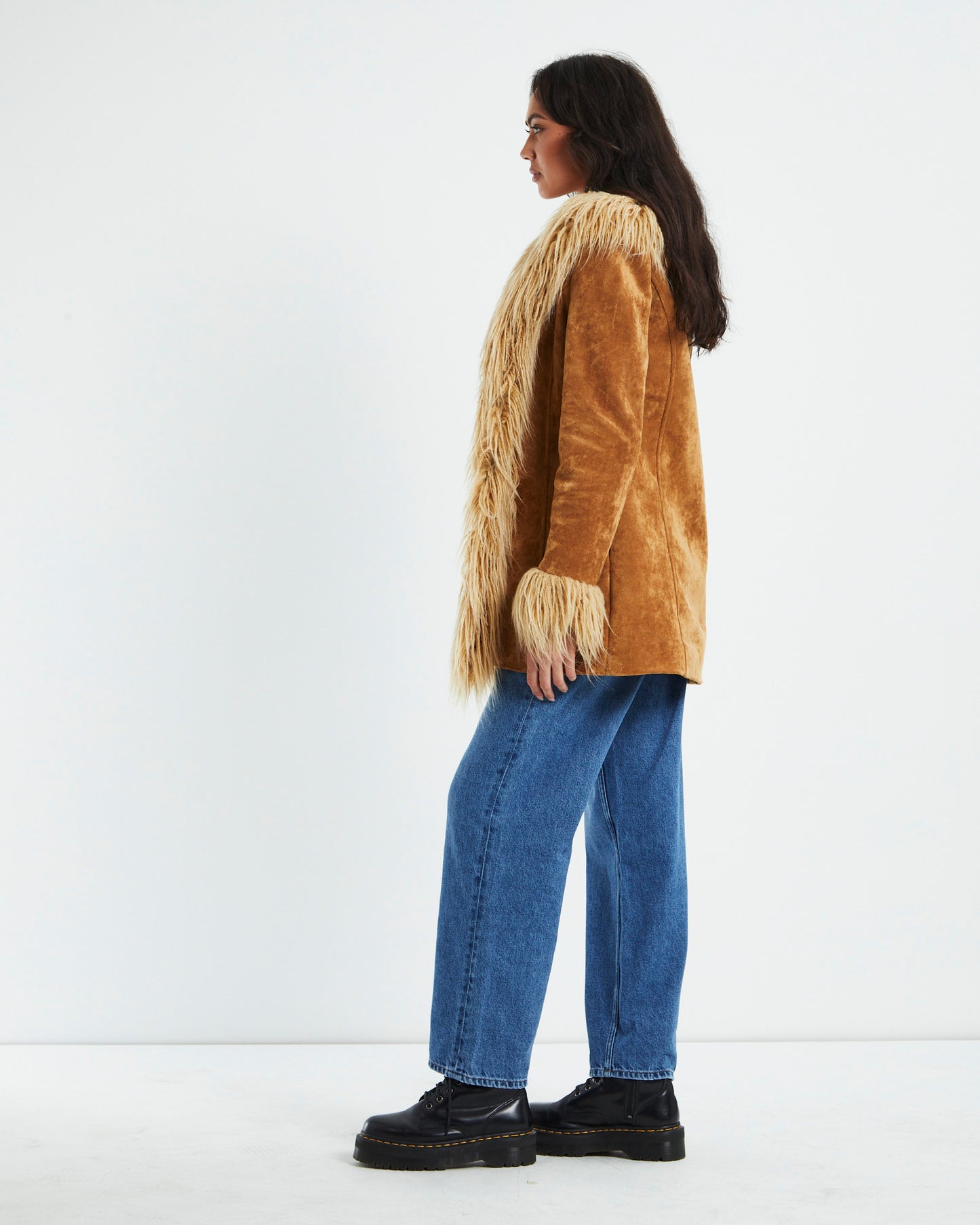 Shag Coat Toffee Tan