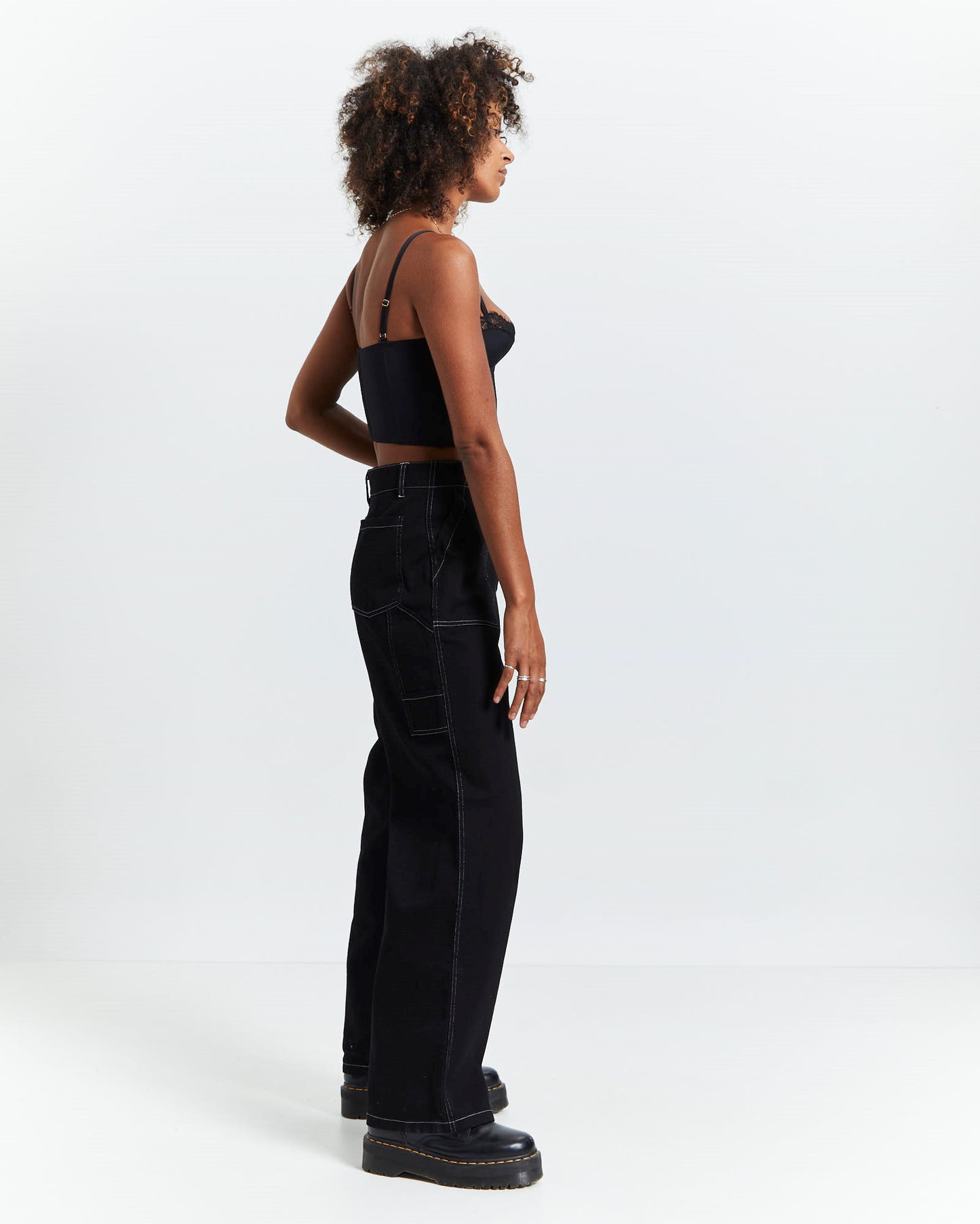 Kehlani Mesh Bodice Black