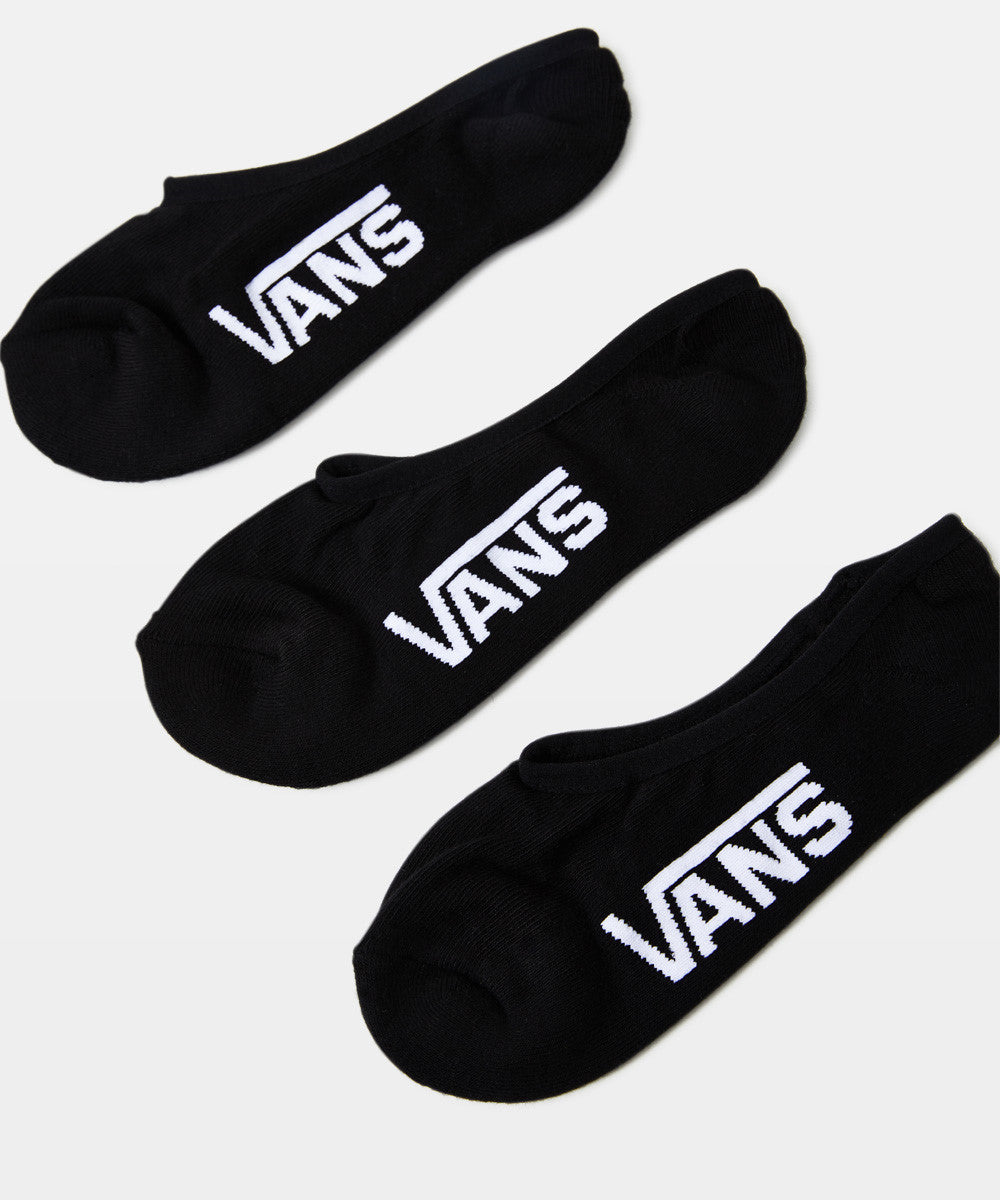 Basic Canoodle Socks Black 3 Pack S7-9