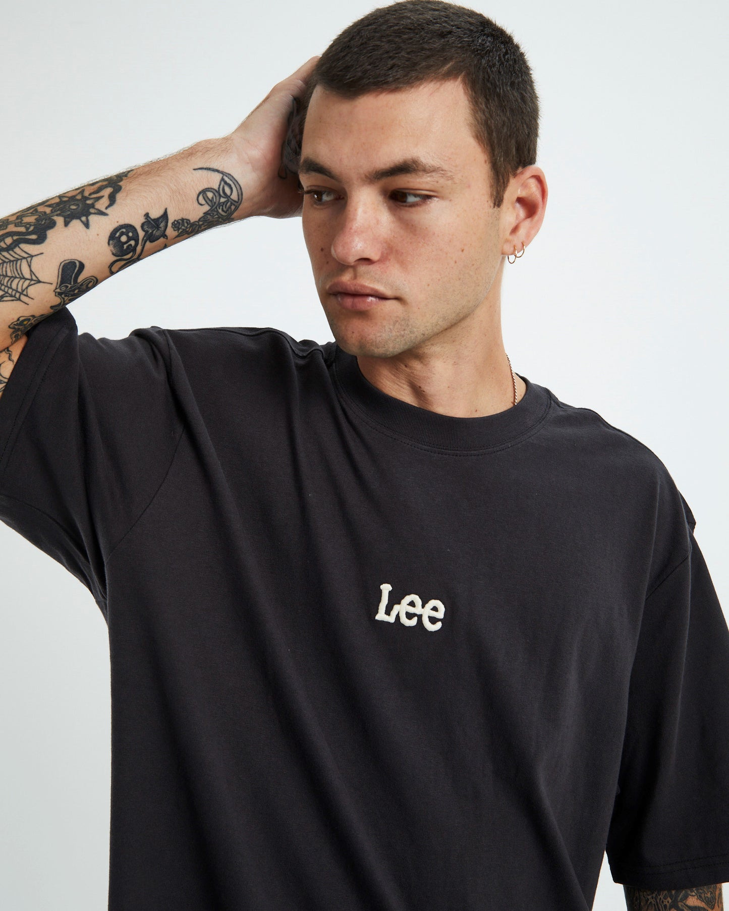 Altos Baggy Short Sleeve T-Shirt Worn Black