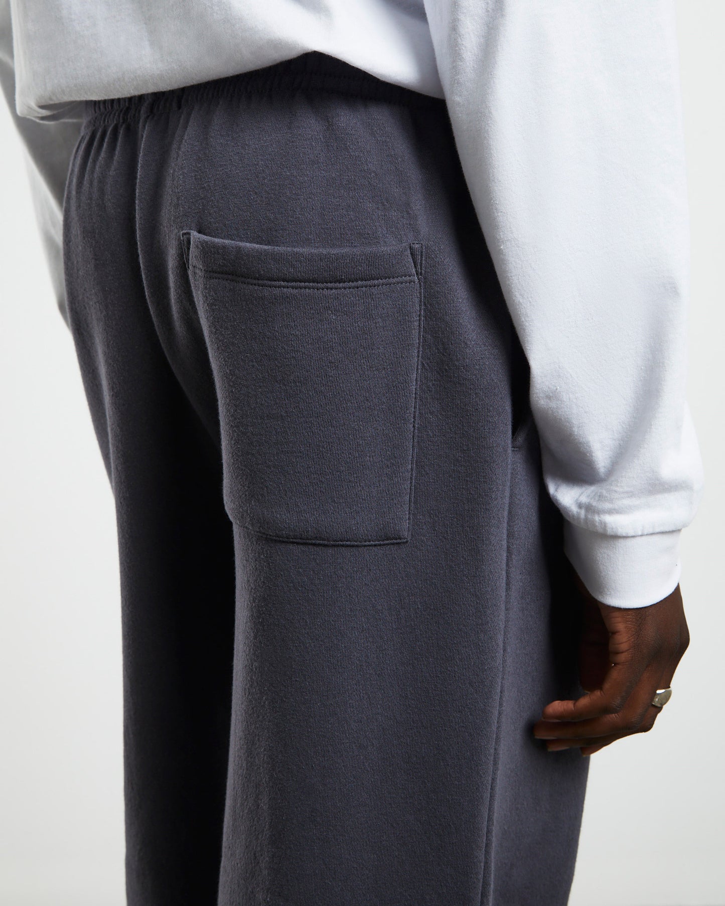 Sweat Pant Pewter Black