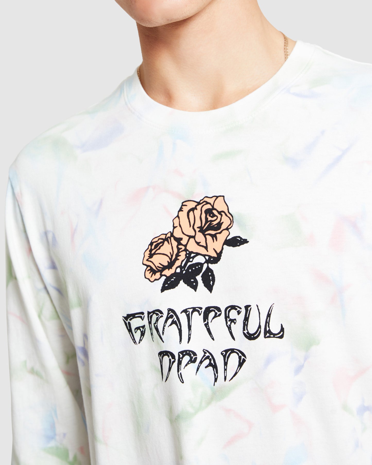 Levi's x Grateful Dead Long Sleeve T-Shirt Tie-Dye White