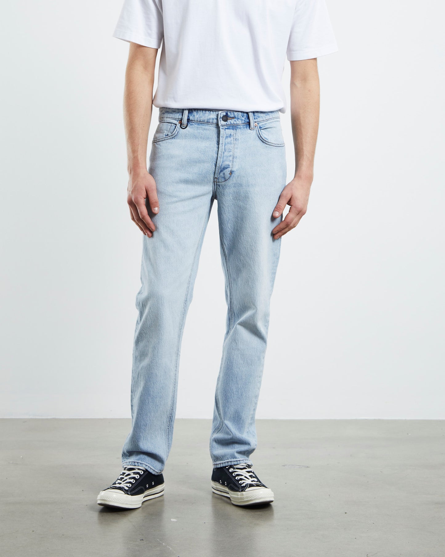 Ray Straight Slim Denim Jeans Alleyway