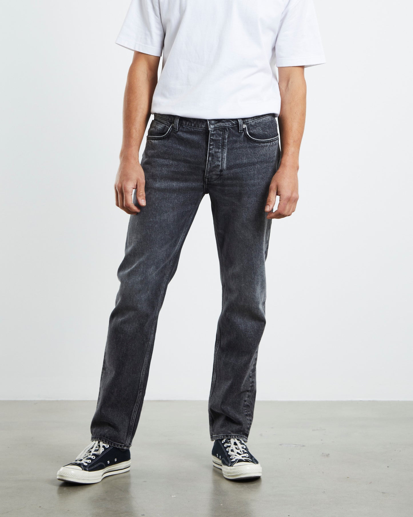 Ray Straight Jeans Dead Moon Grey
