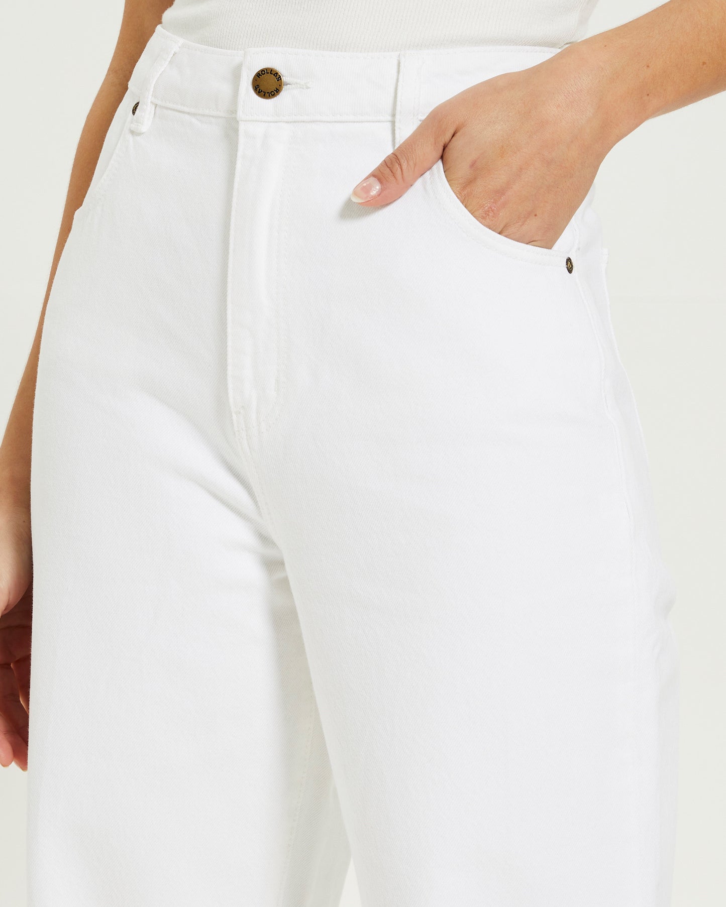 Genie Jeans Vintage White