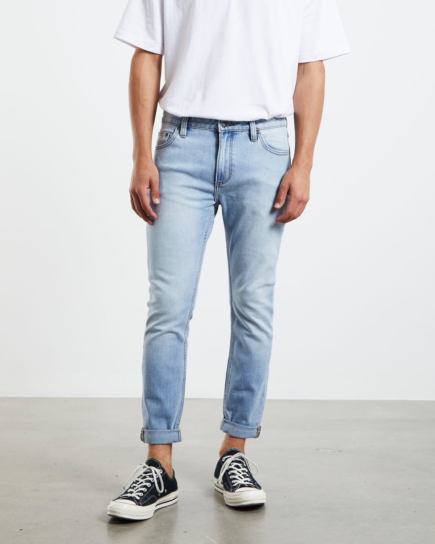 Rollies Skinny Denim Jeans Beached