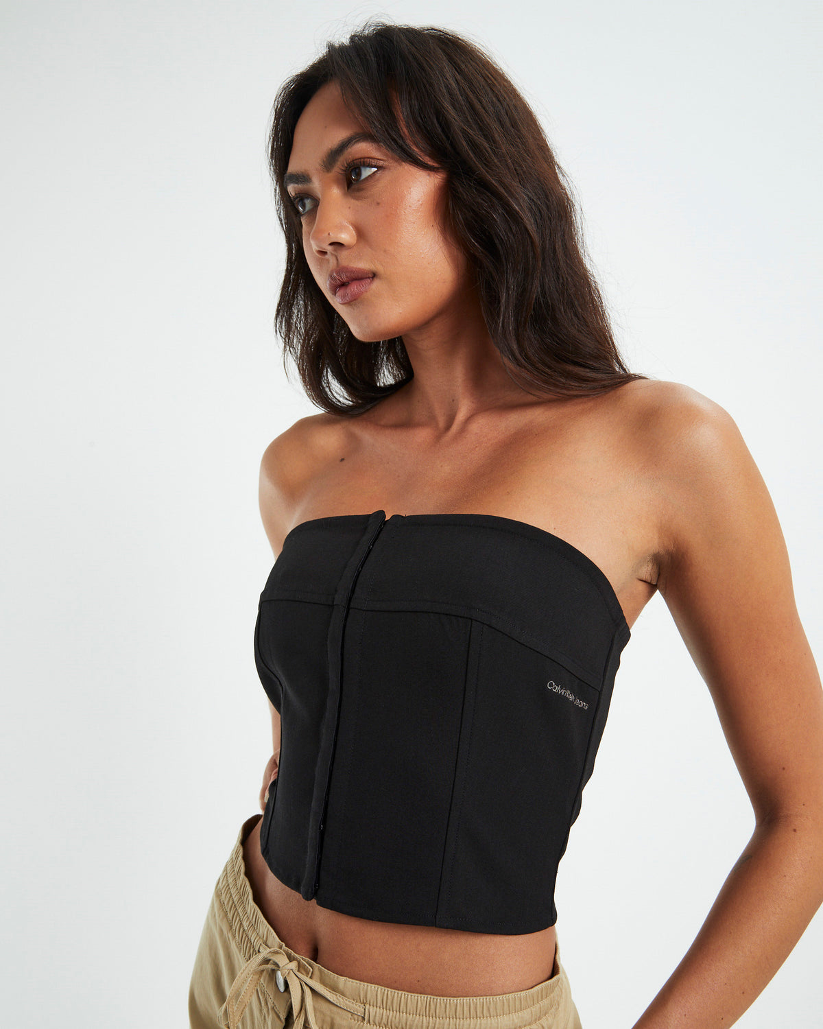 Bustier Top Black BLACK