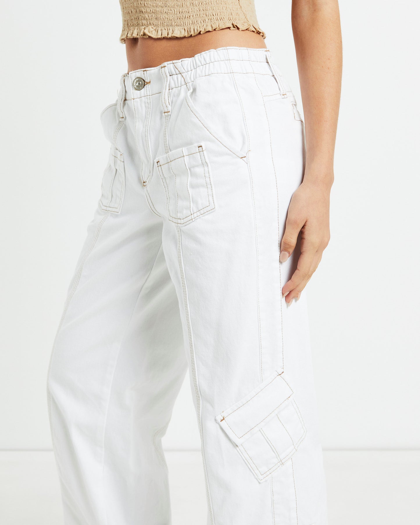 BDG Denim Jeans Y2K White