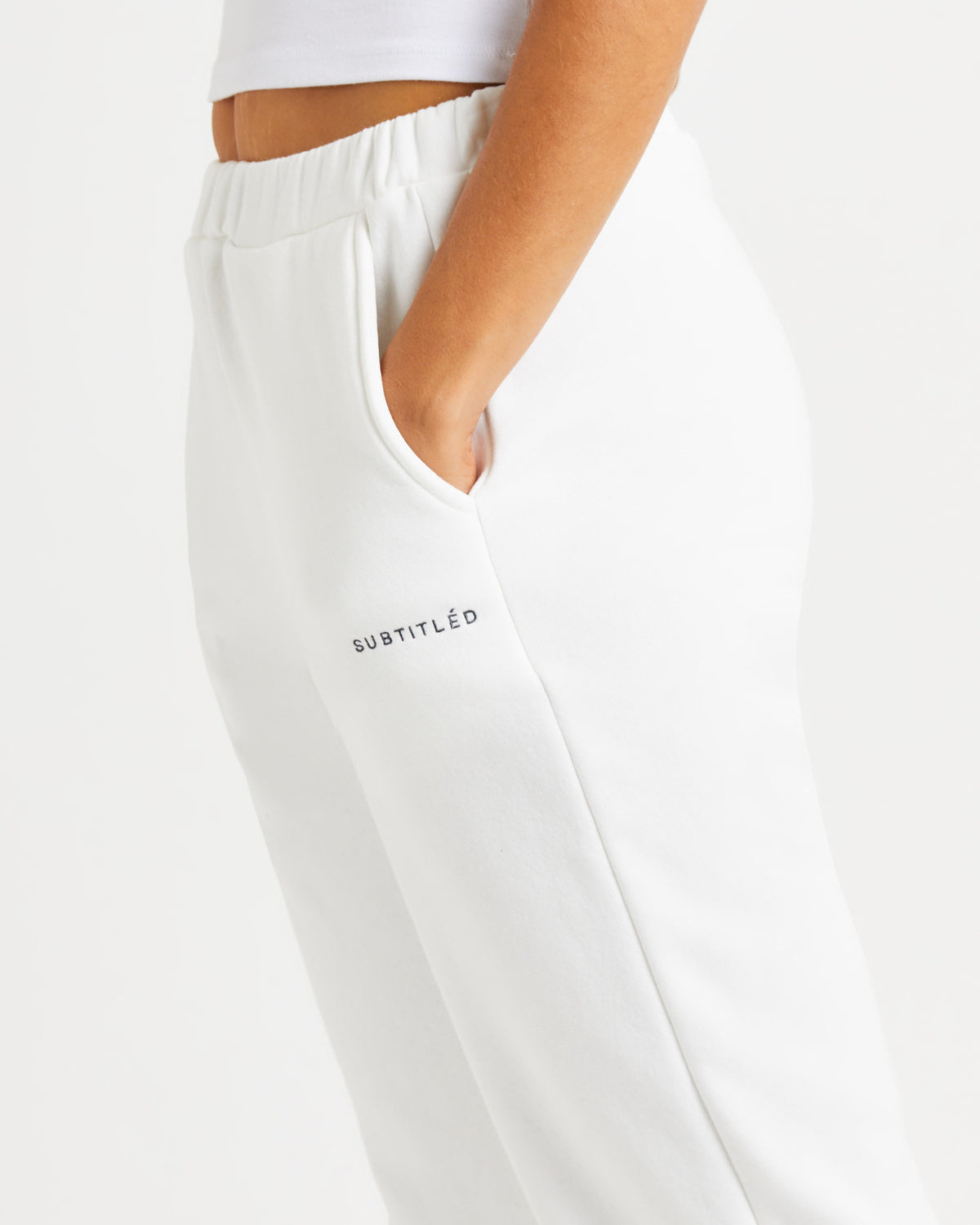 Subtitled Trackpants White WHITE