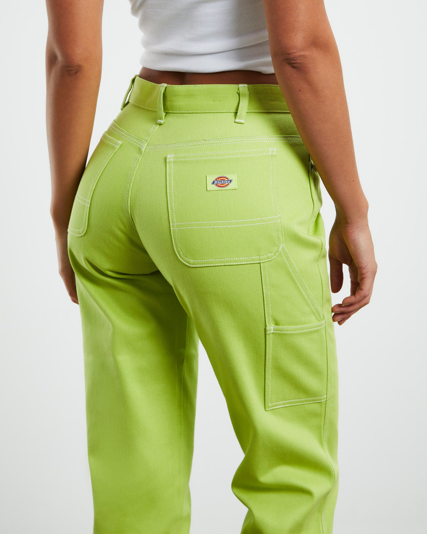 875 Washed Low Rider Pants Wild Lime