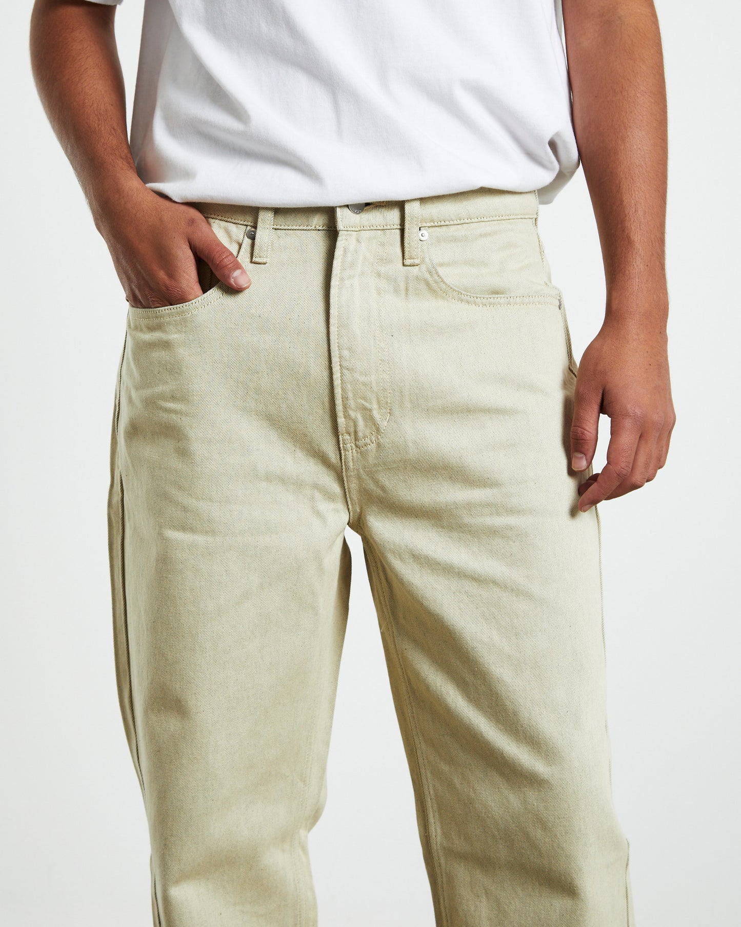 Relaxed Jeans Bone