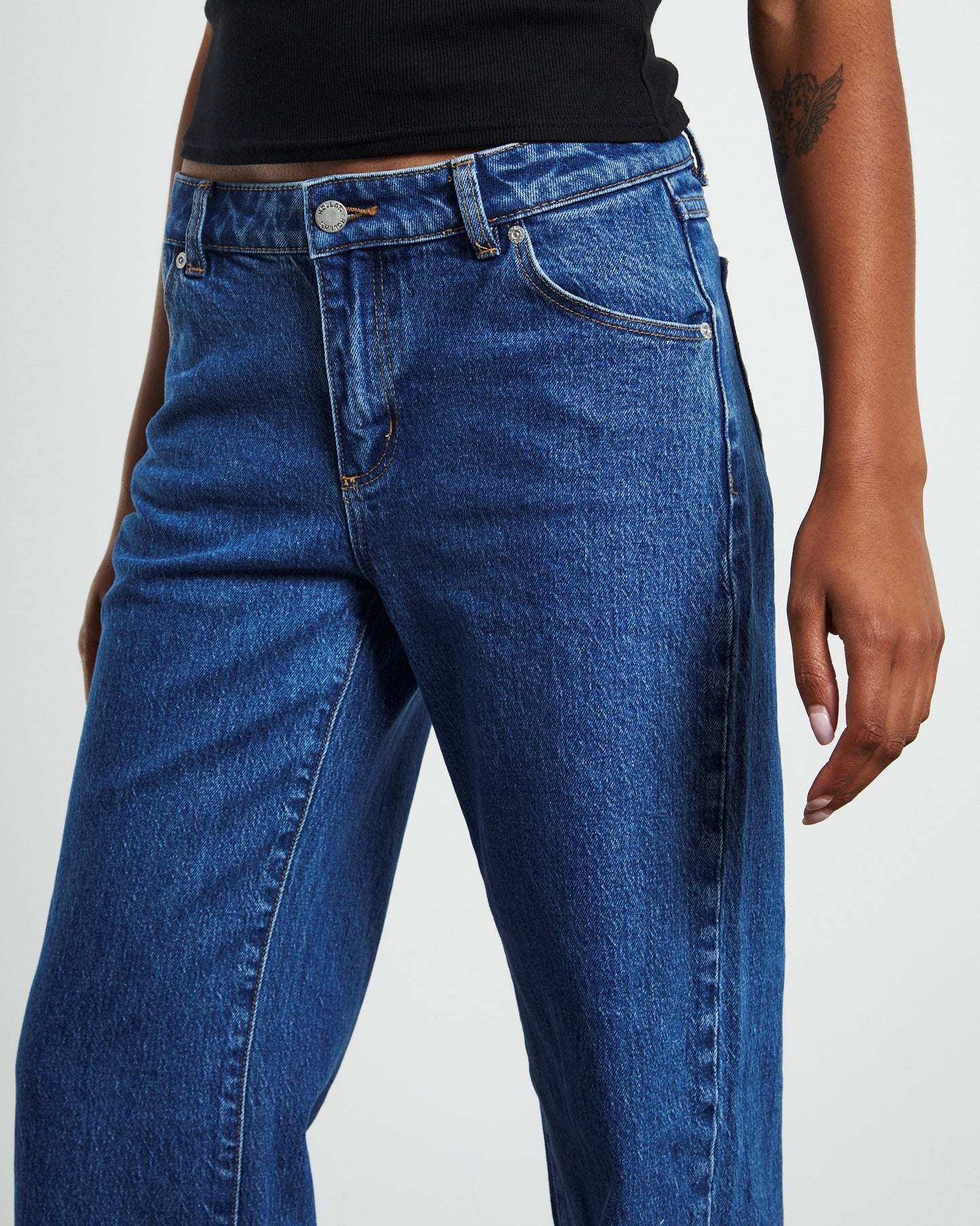 Heidi Low Rise Jeans Organic Vintage Blue