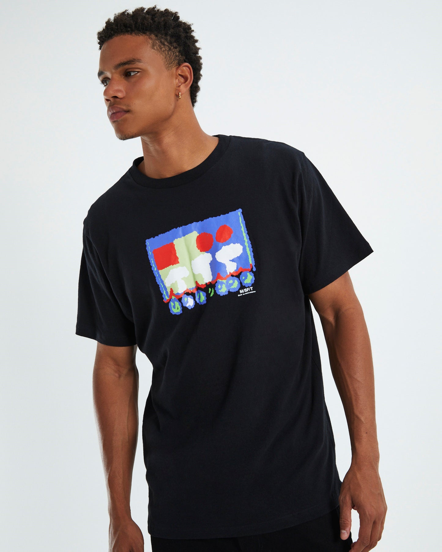 Highest Gander 50/50 Short Sleeve T-Shirt Pitch Black